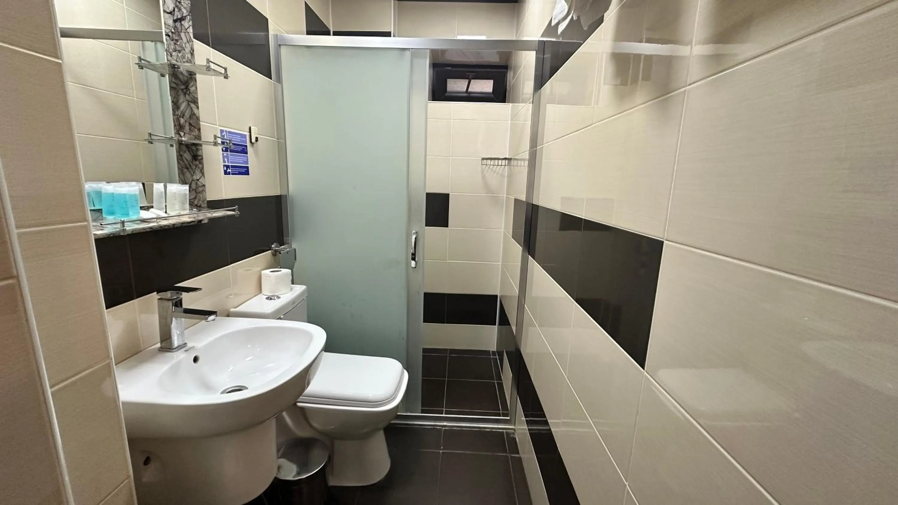 Bathroom in Yaffle Inn Shaki Boutique Hotel