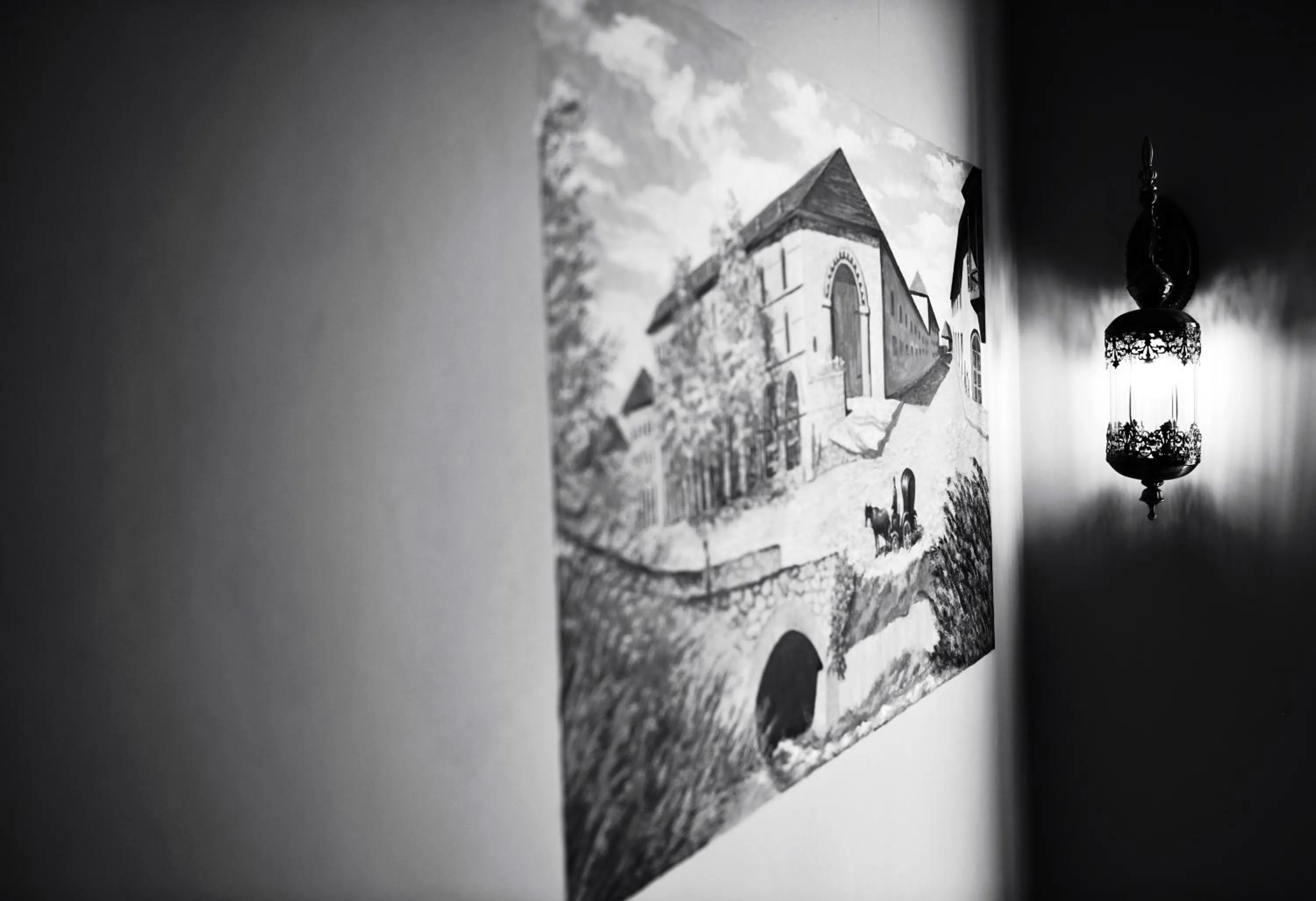 Decorative detail in Yaffle Inn Shaki Boutique Hotel