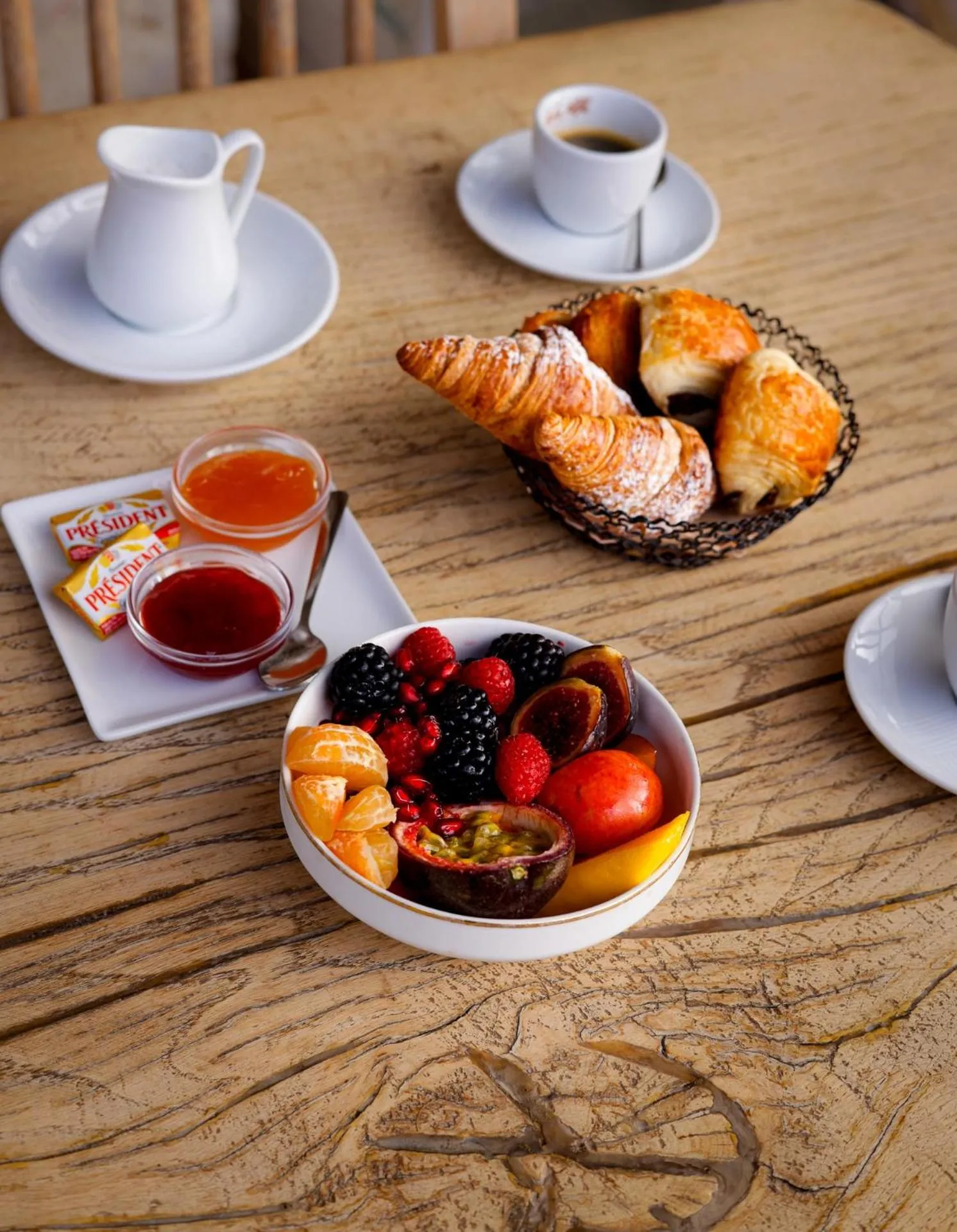 Breakfast in Hôtel Eze Hermitage