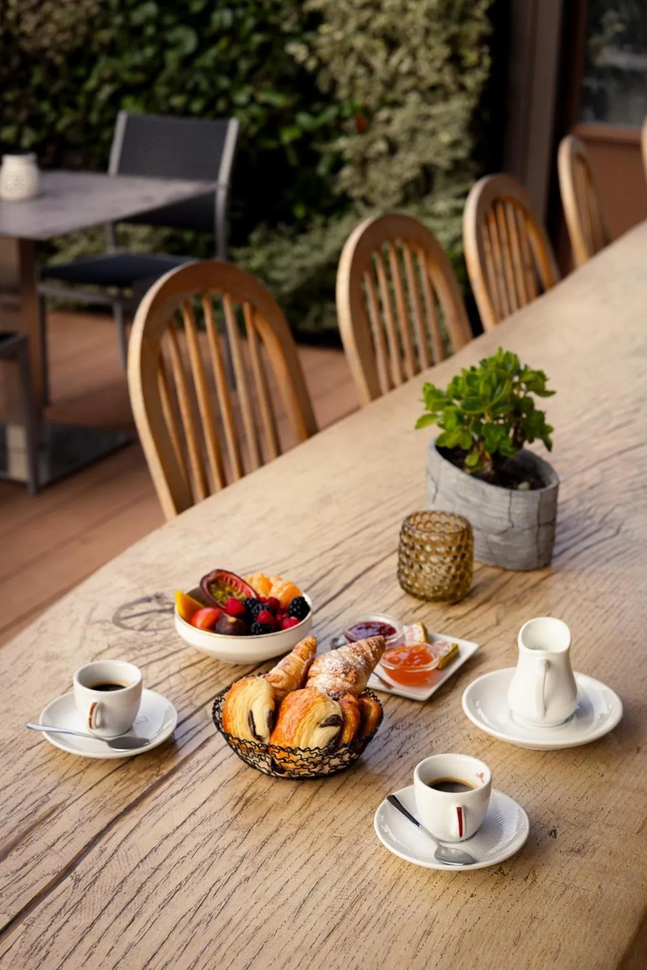 Breakfast in Hôtel Eze Hermitage