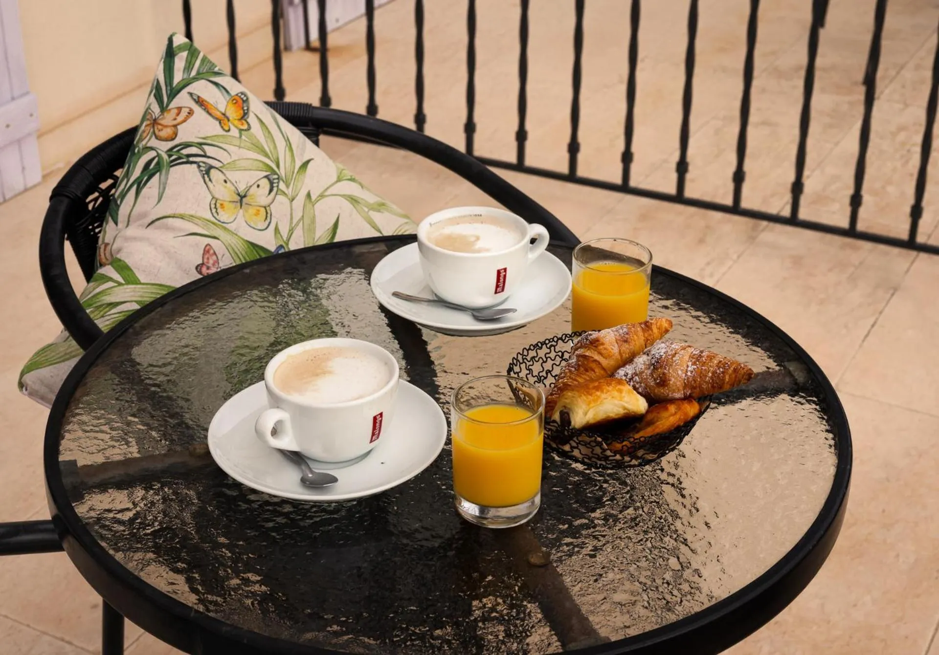 Balcony/Terrace in Hôtel Eze Hermitage