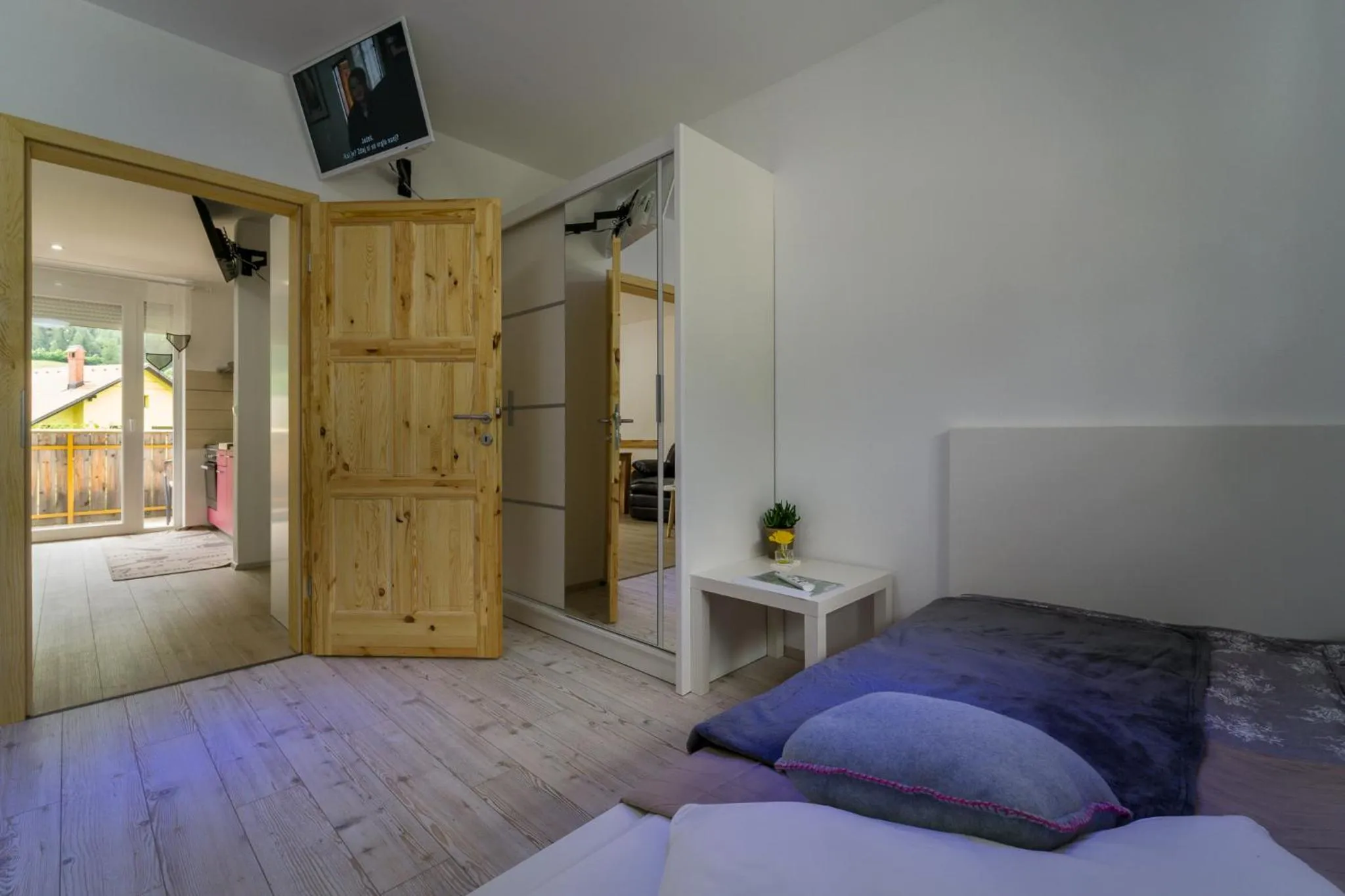 Bed in Aparthotel Pr' Jakapč'