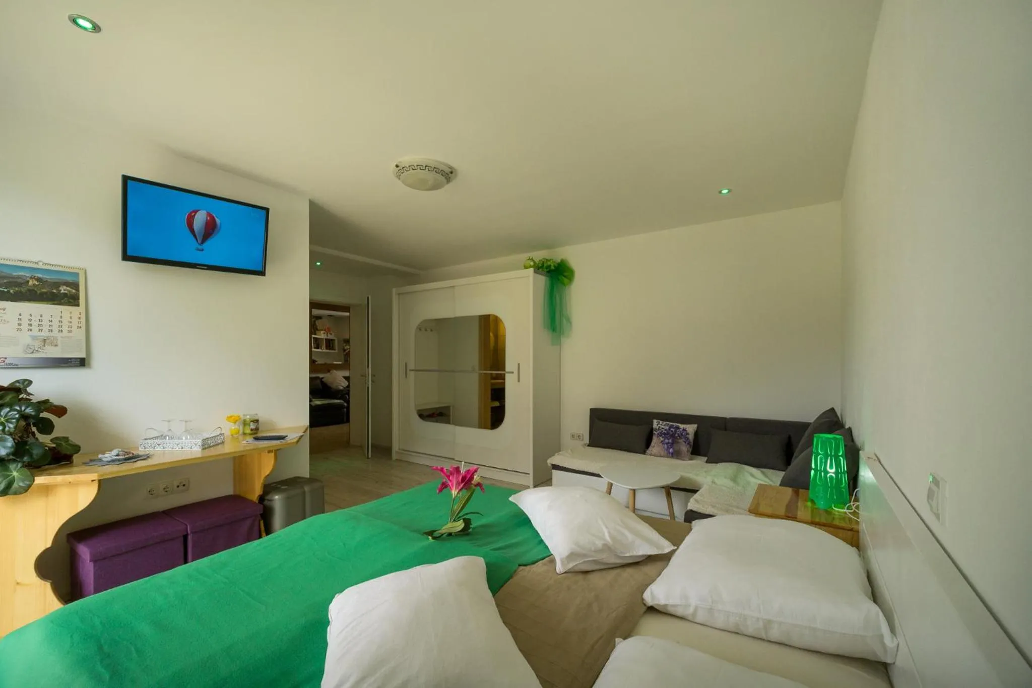 Bed in Aparthotel Pr' Jakapč'