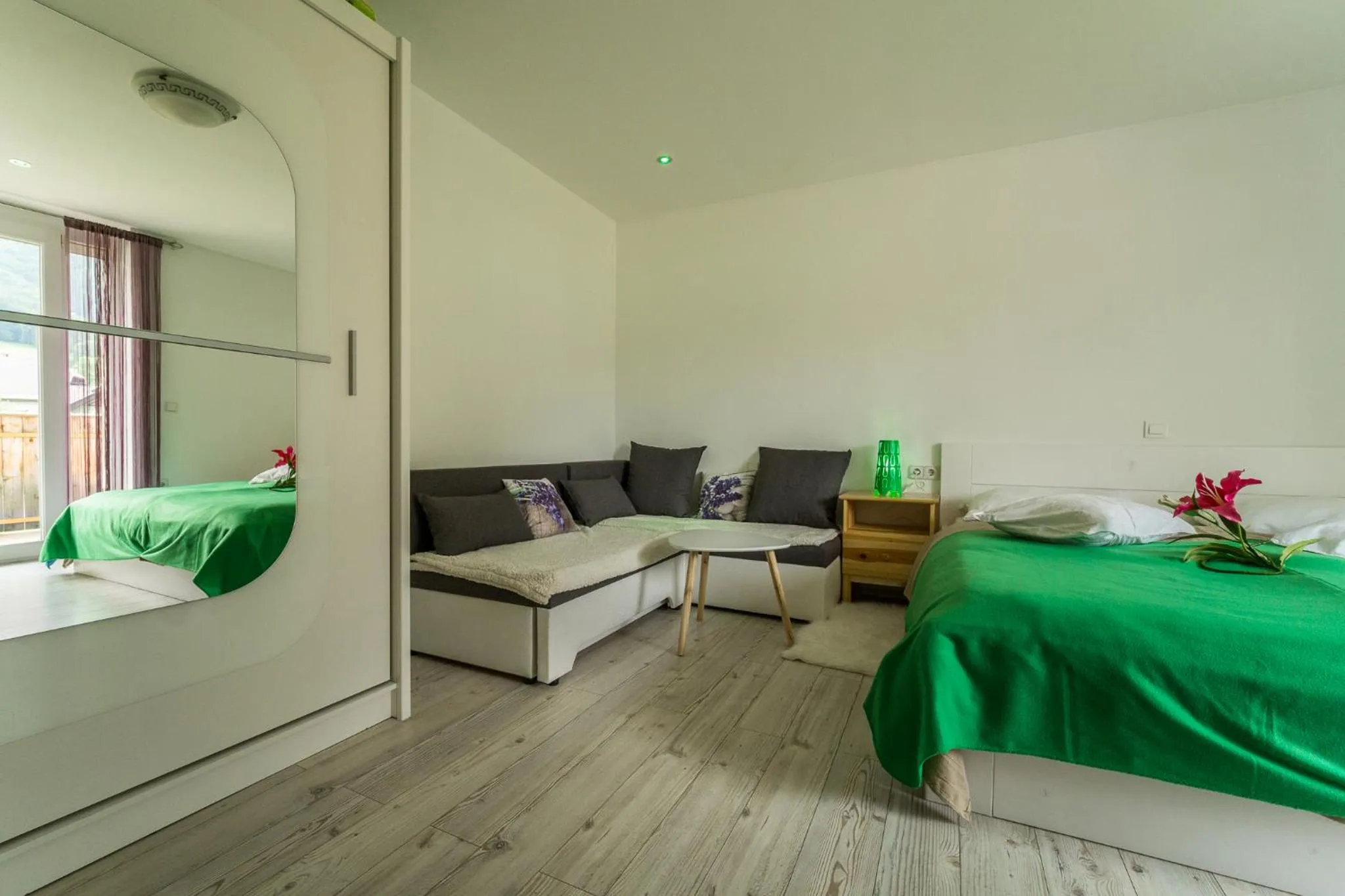 Bed in Aparthotel Pr' Jakapč'