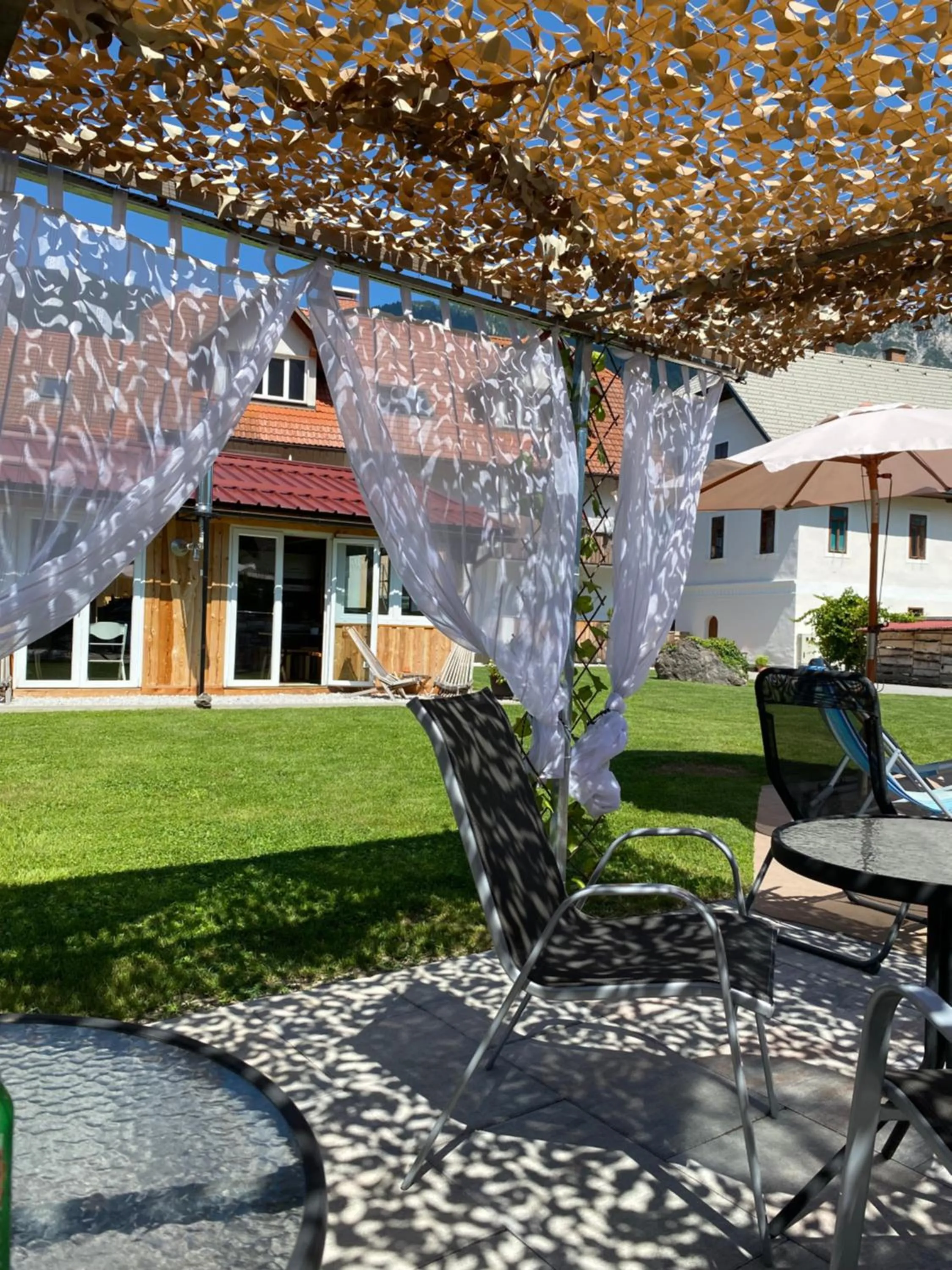 Garden in Aparthotel Pr' Jakapč'