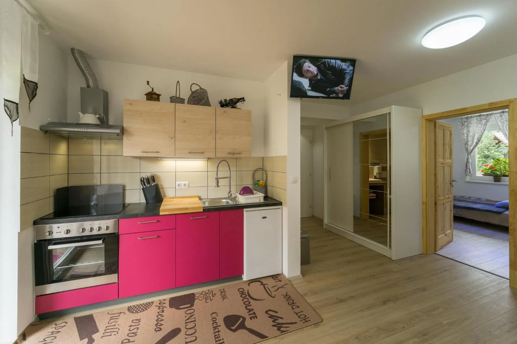 TV and multimedia in Aparthotel Pr' Jakapč'