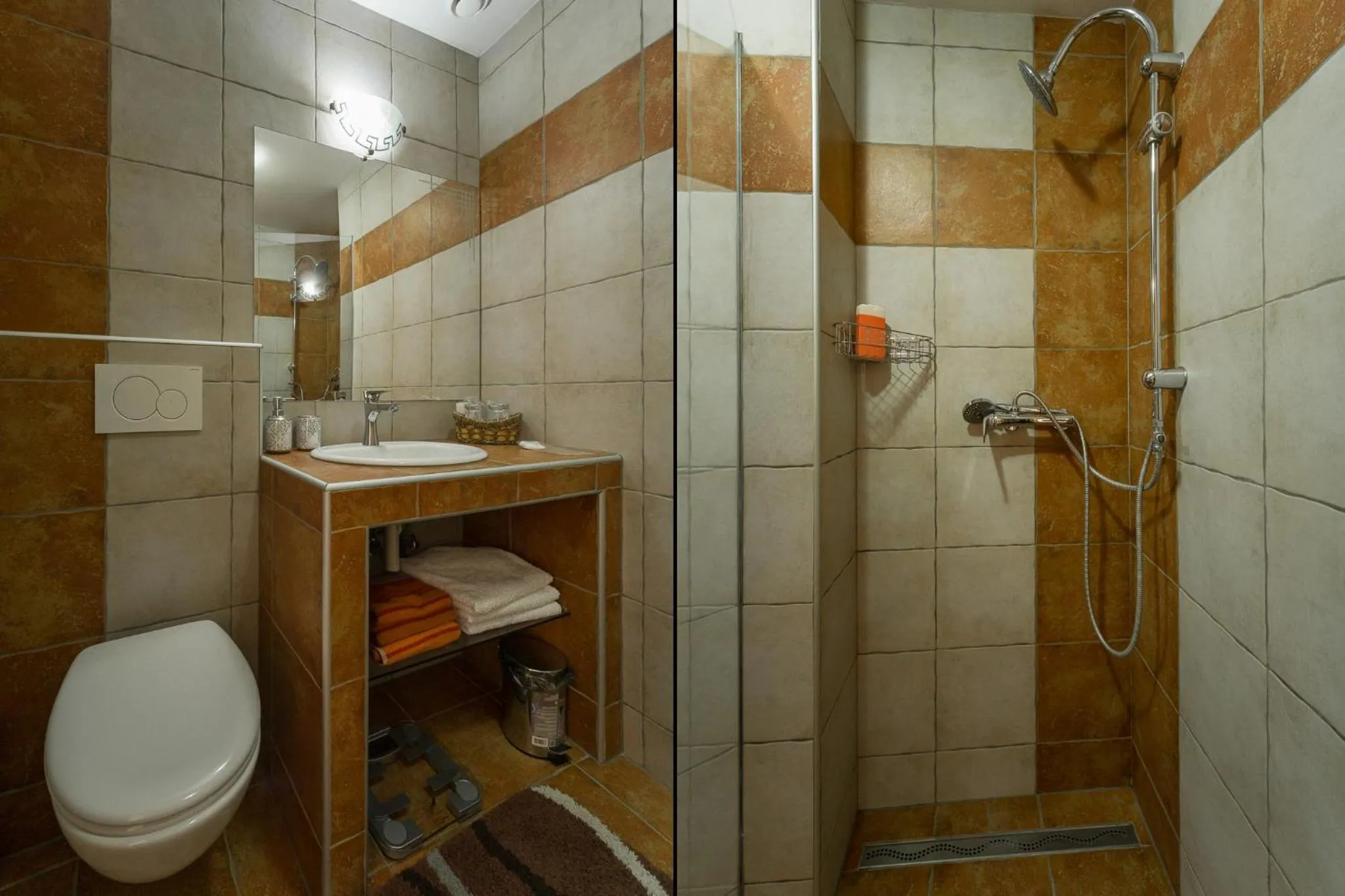 Shower in Aparthotel Pr' Jakapč'