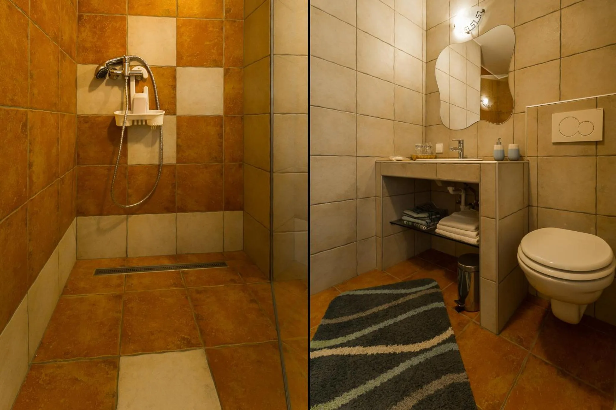 Shower in Aparthotel Pr' Jakapč'