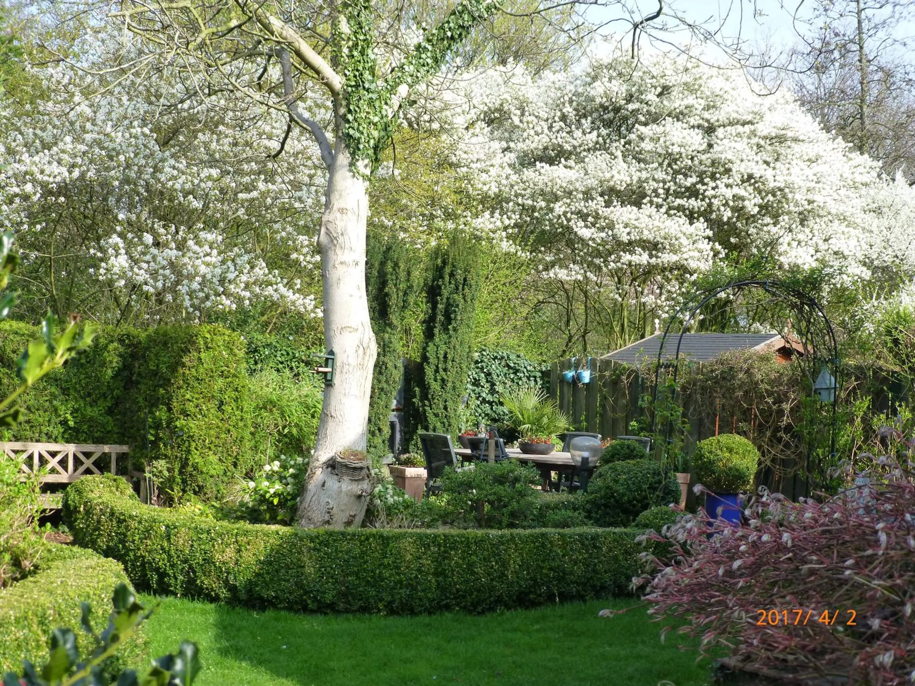 Garden view in Wiersse 68