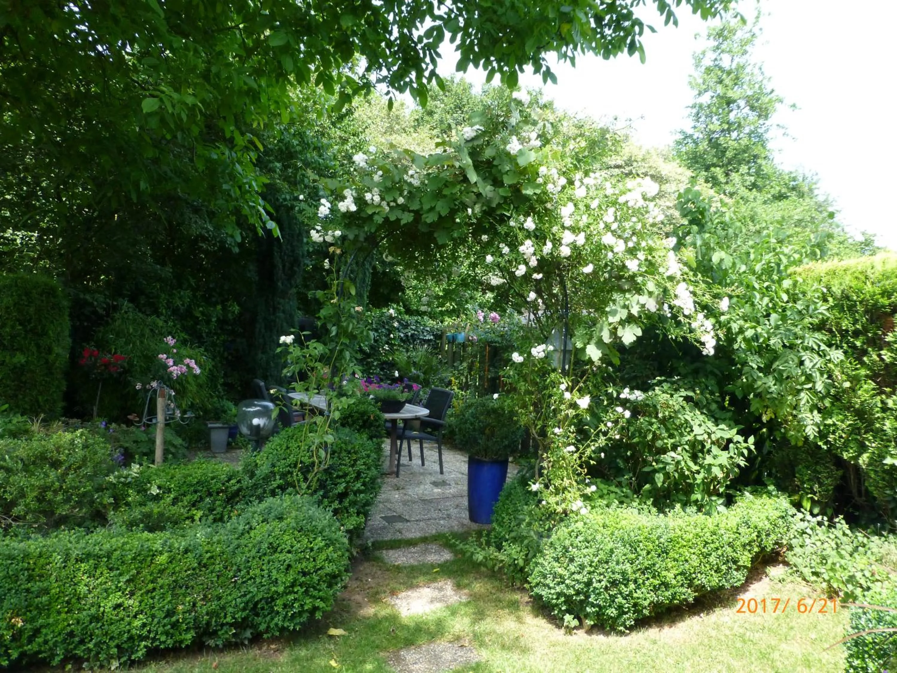 Garden view in Wiersse 68