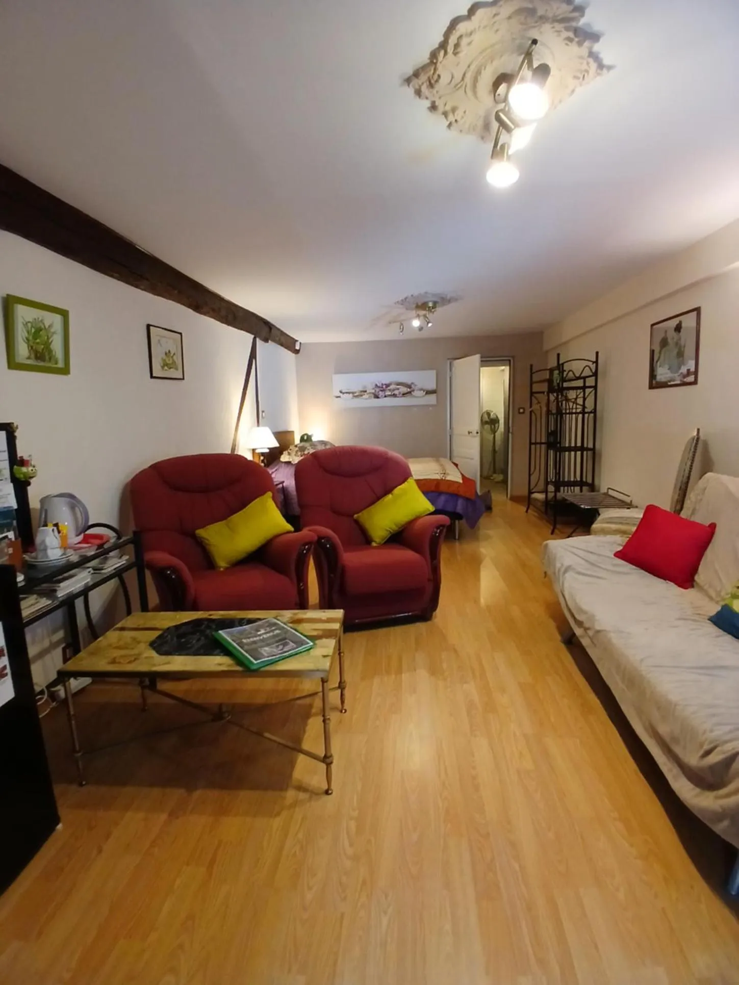 Bed in La CRAPOUNETTE