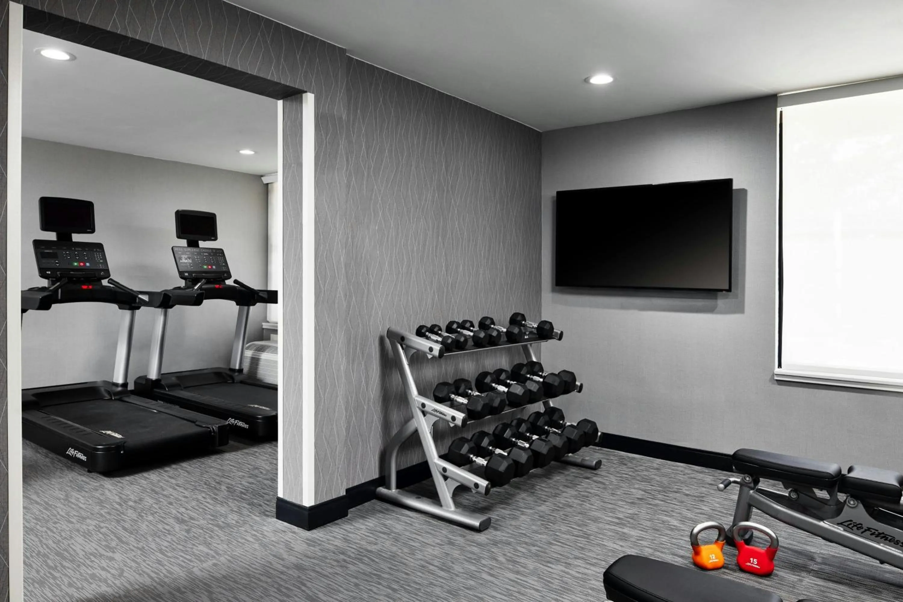 Fitness centre/facilities in Courtyard by Marriott Santa Rosa