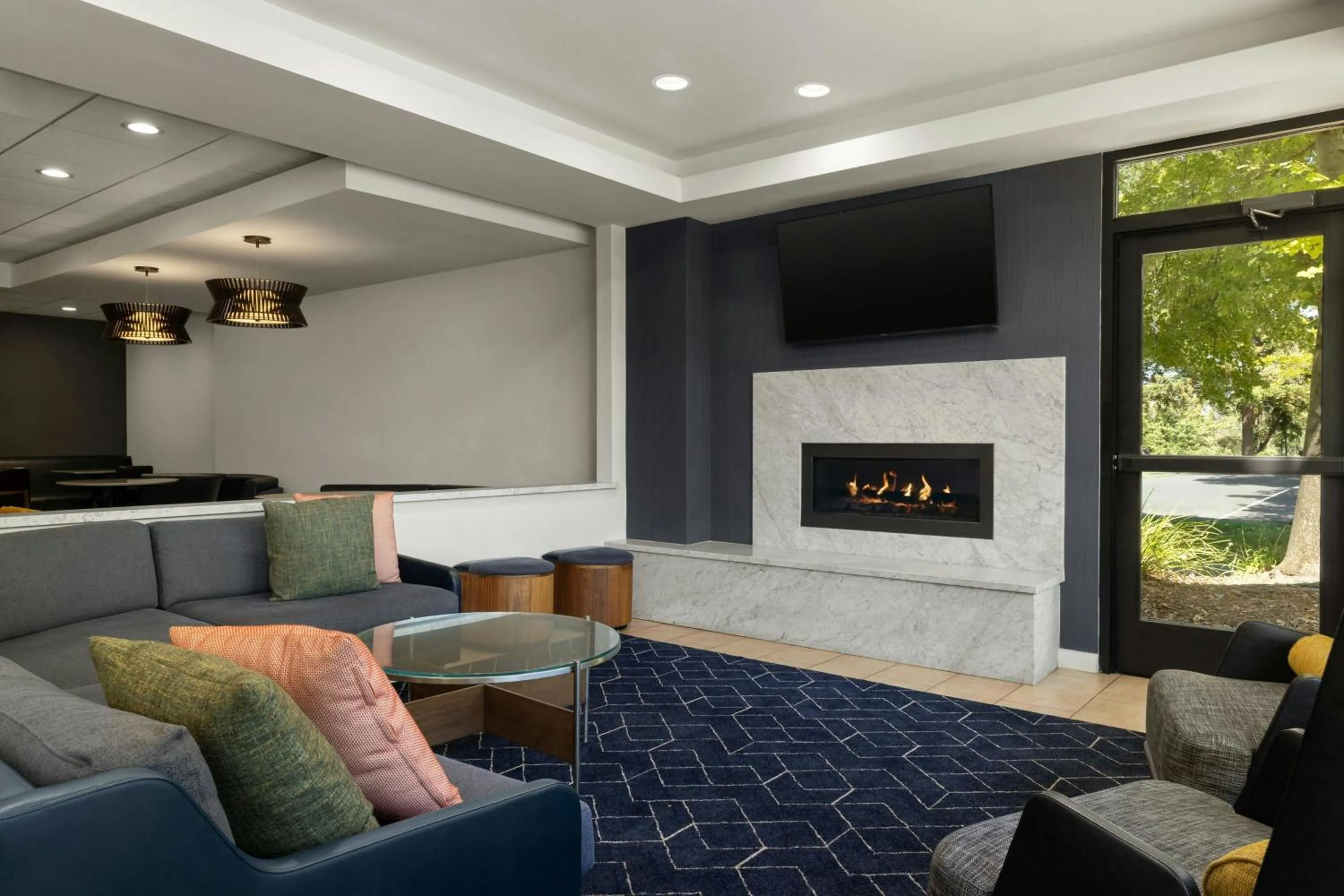 Lobby or reception in Courtyard by Marriott Santa Rosa