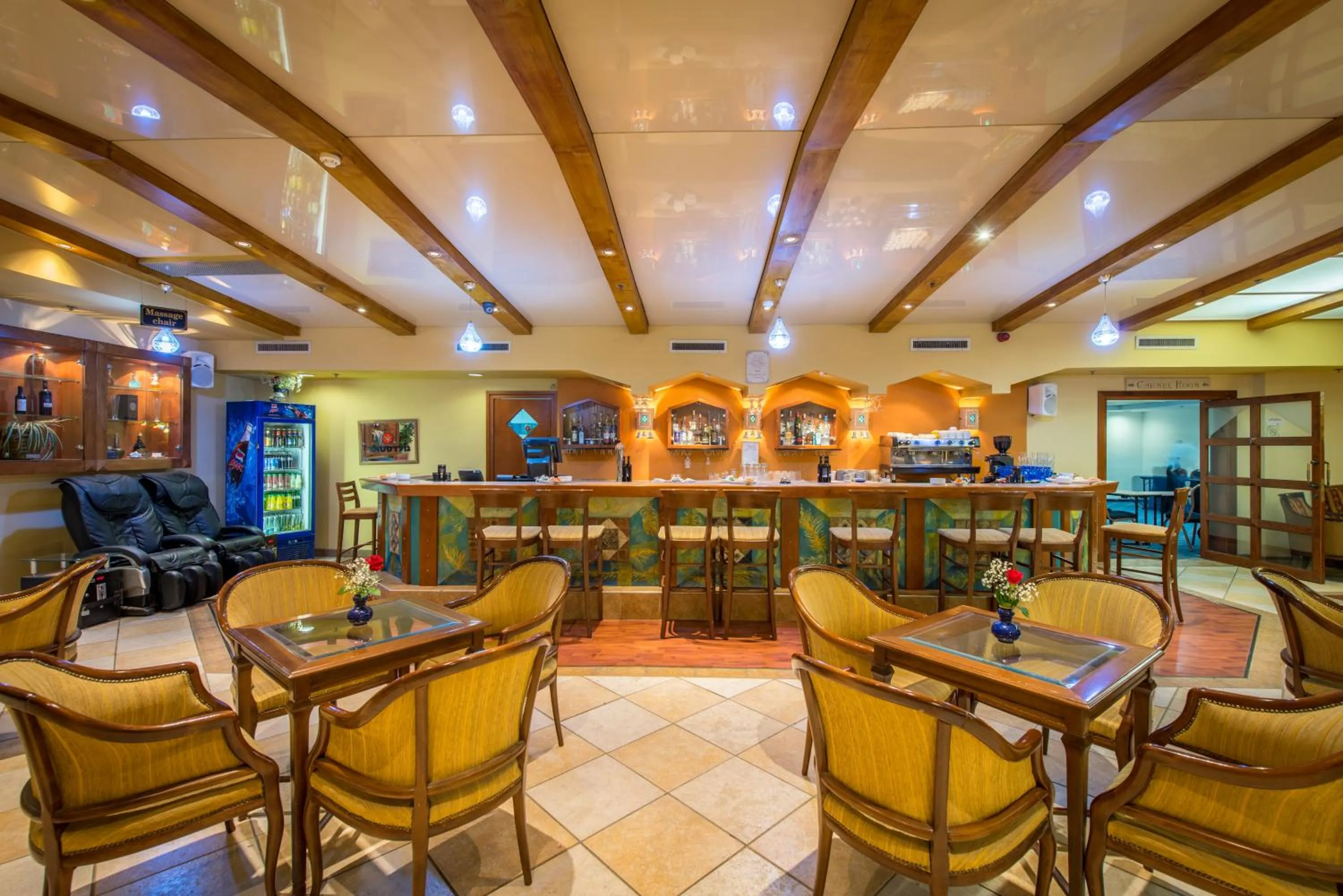 Lounge or bar in Mary’s Well Nazareth By Dan Hotels