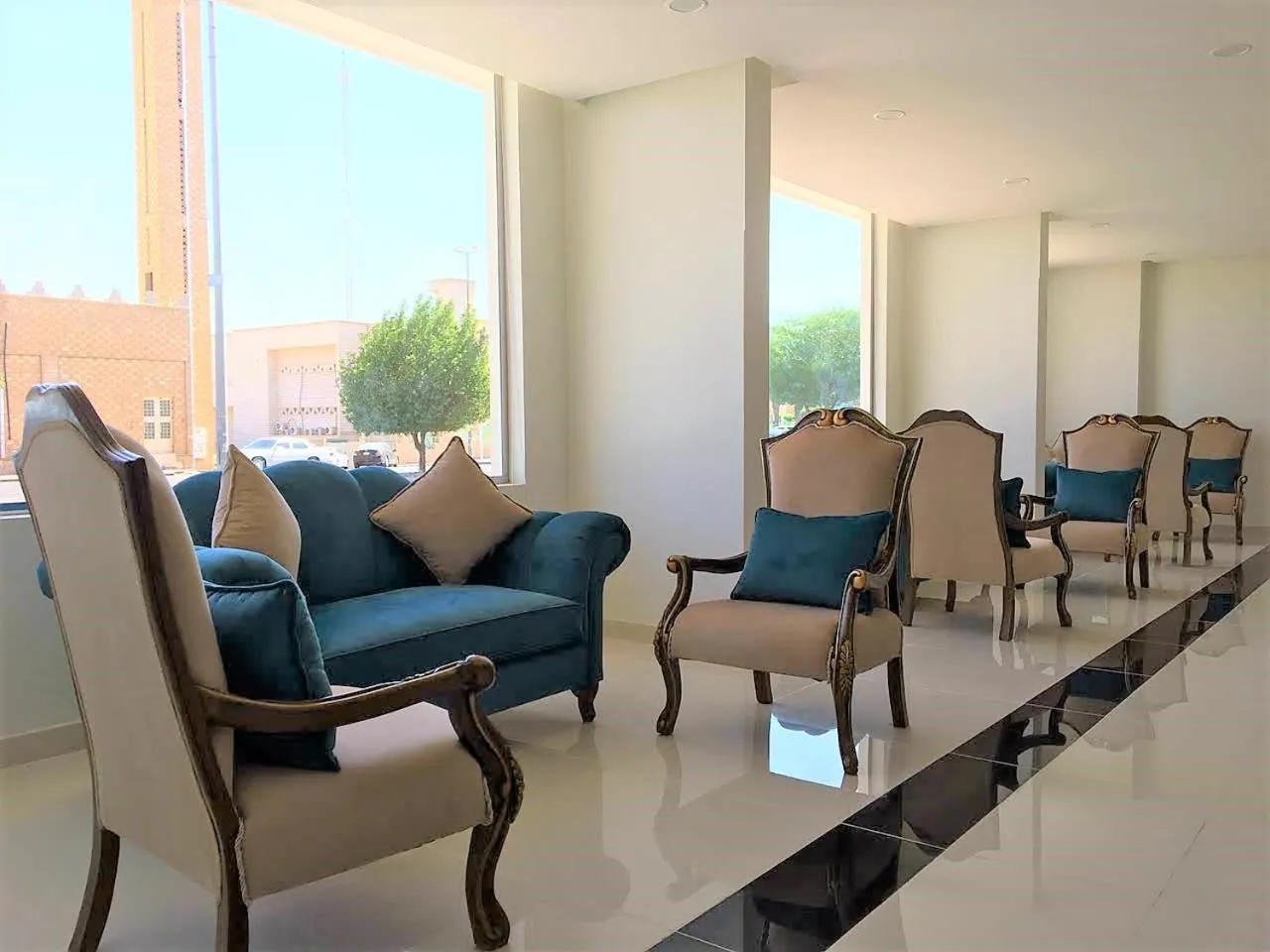 Seating area in Towlan Al Rawdah