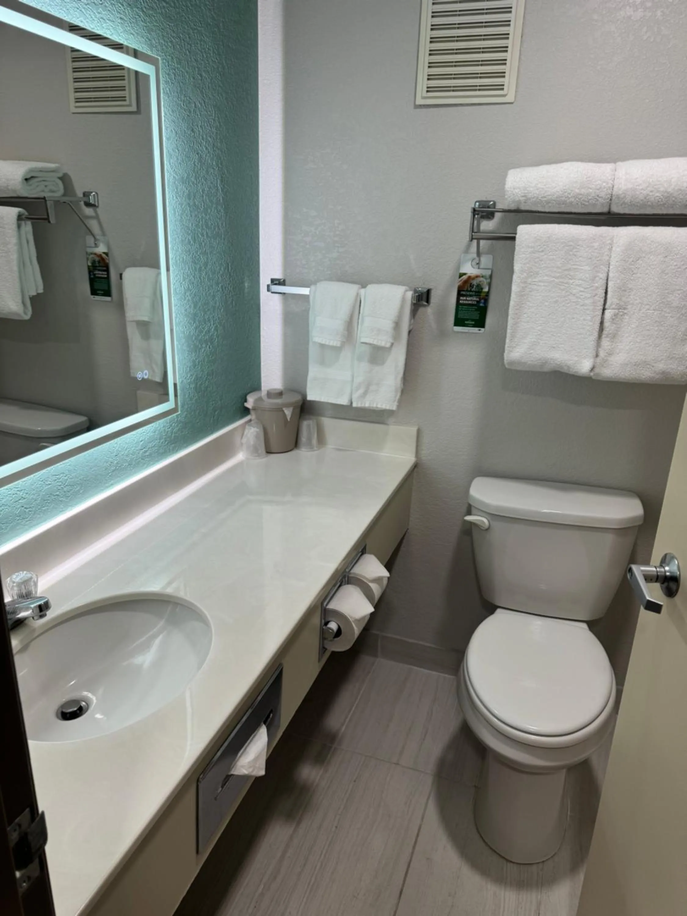 Bathroom in Wingate by Wyndham Sioux City