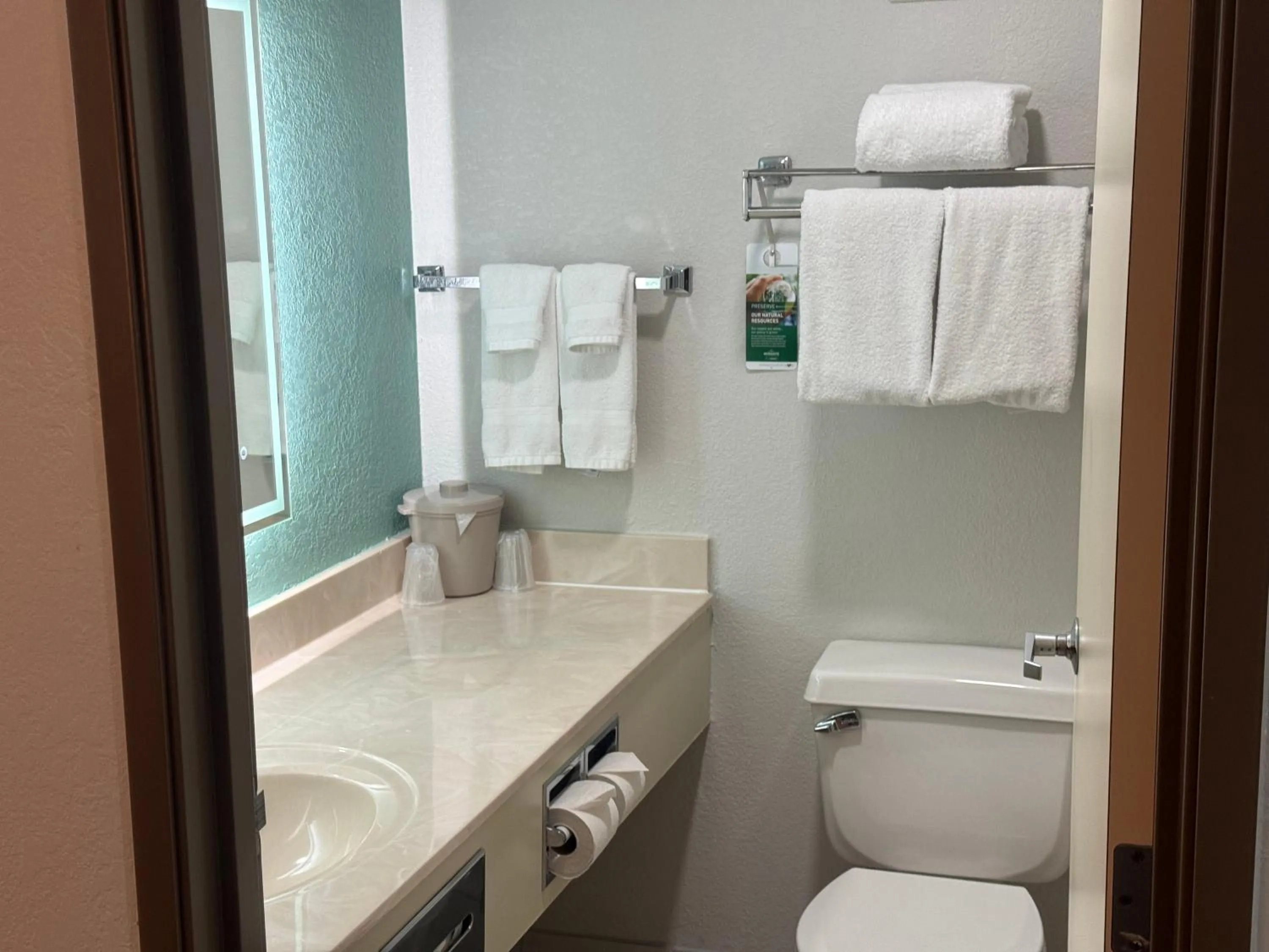 Bathroom in Wingate by Wyndham Sioux City