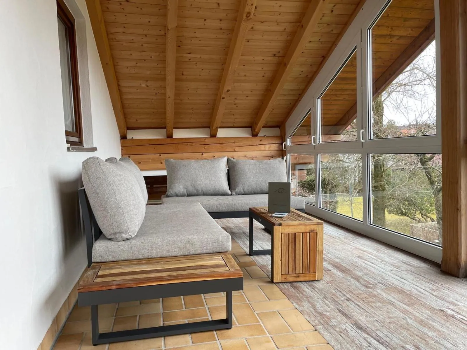 Balcony/Terrace in Landhaus Grobert
