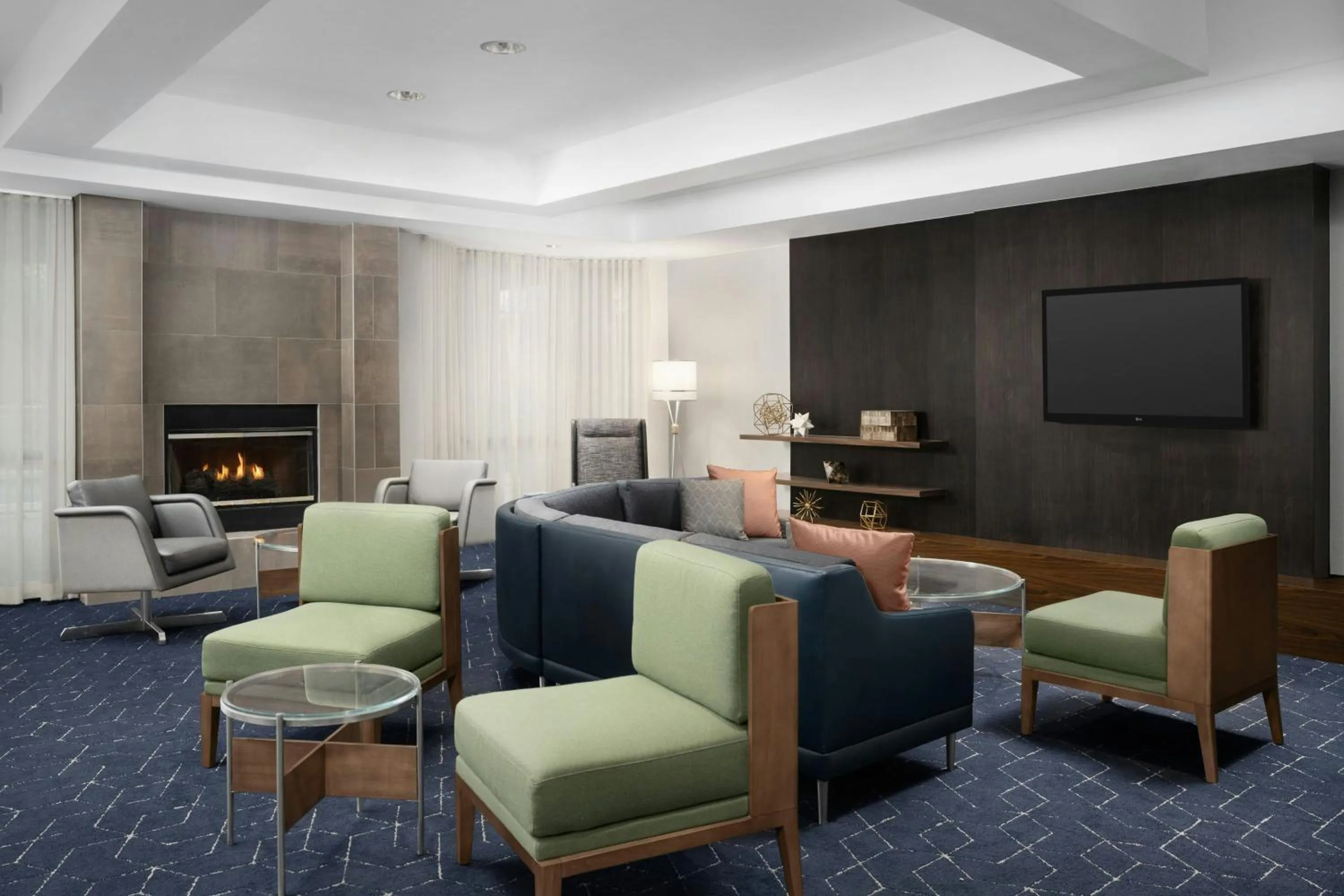 Lobby or reception in Courtyard by Marriott Lakeland