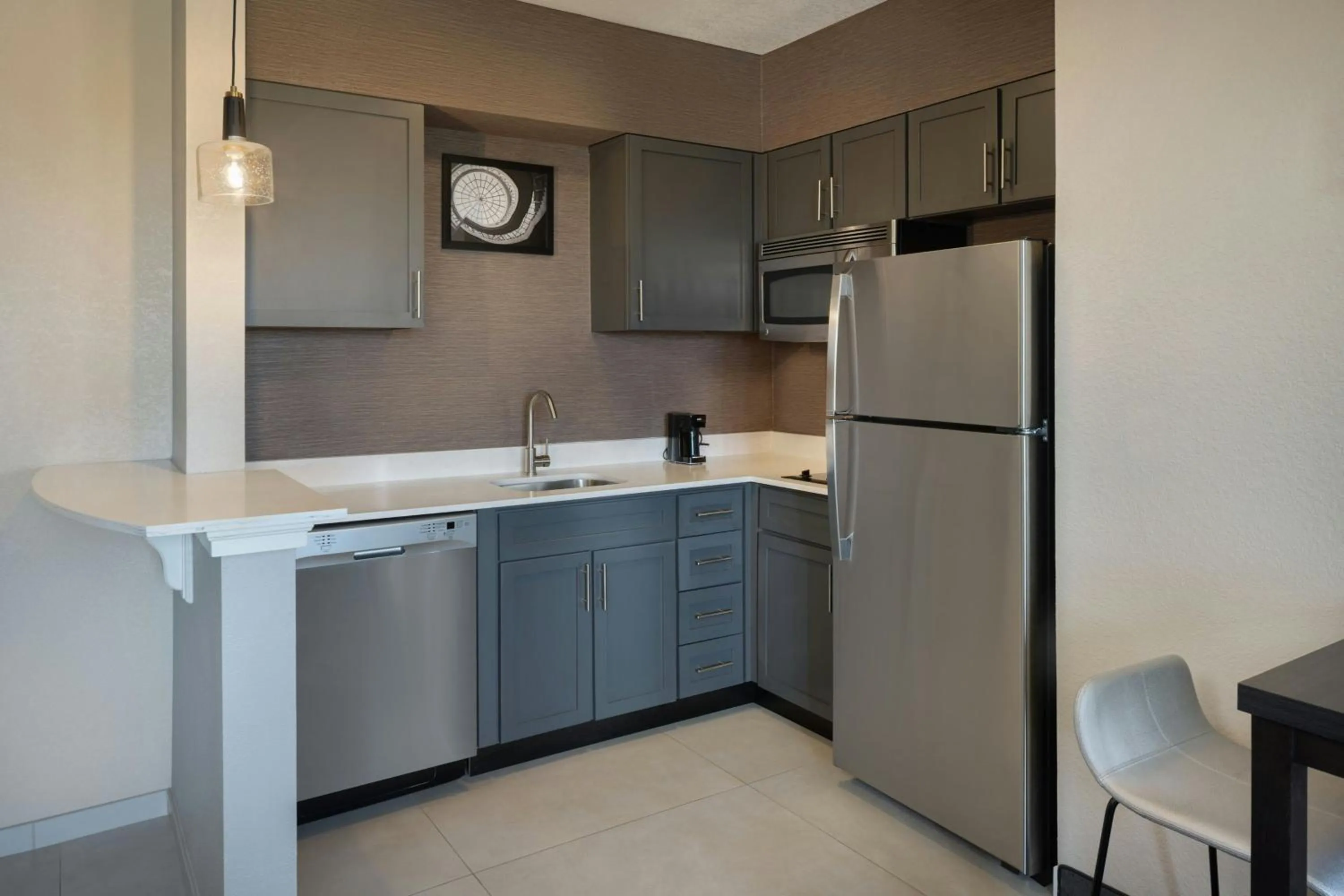 Kitchen or kitchenette in Residence Inn Tampa Suncoast Parkway at NorthPointe Village