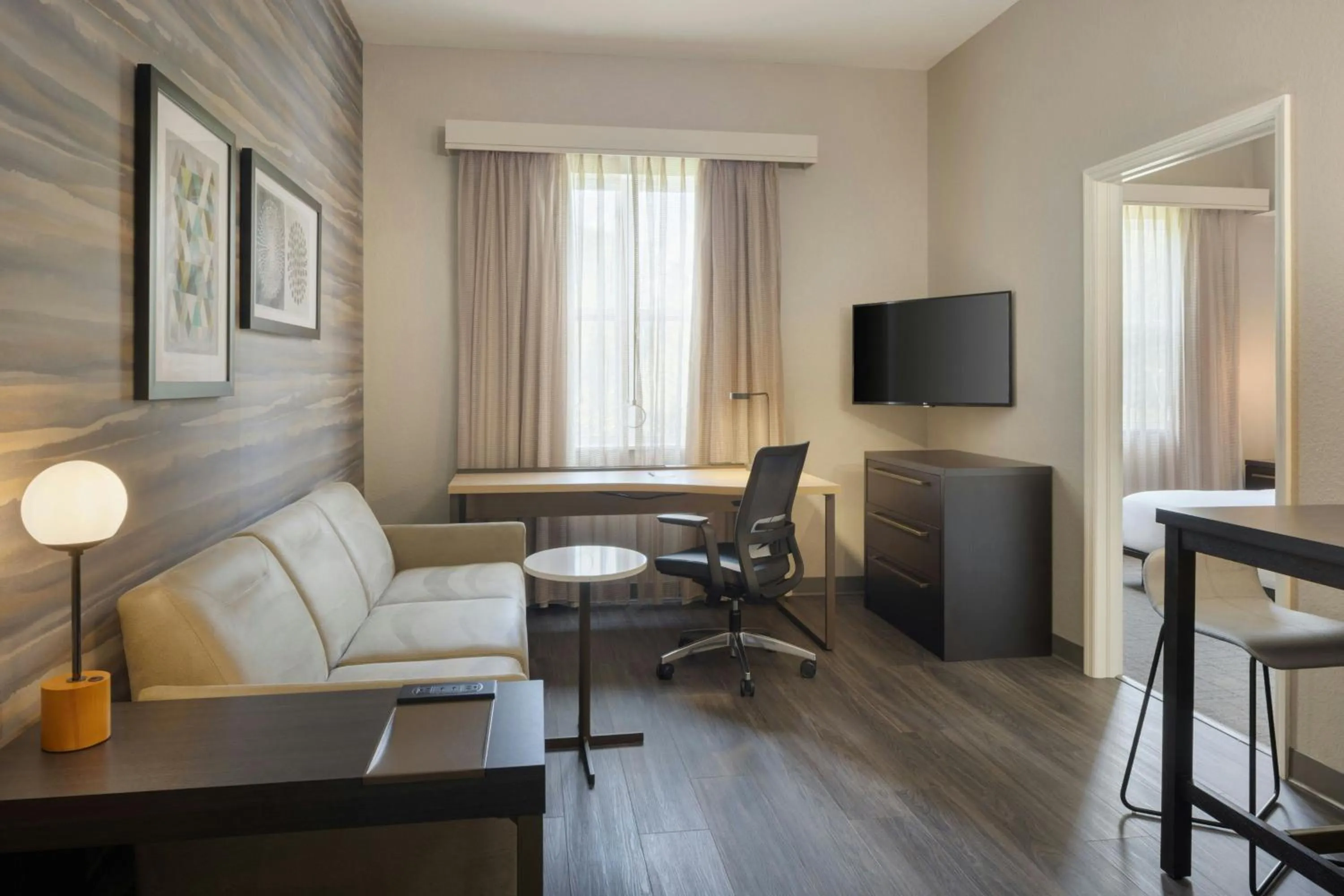 Living room in Residence Inn Tampa Suncoast Parkway at NorthPointe Village