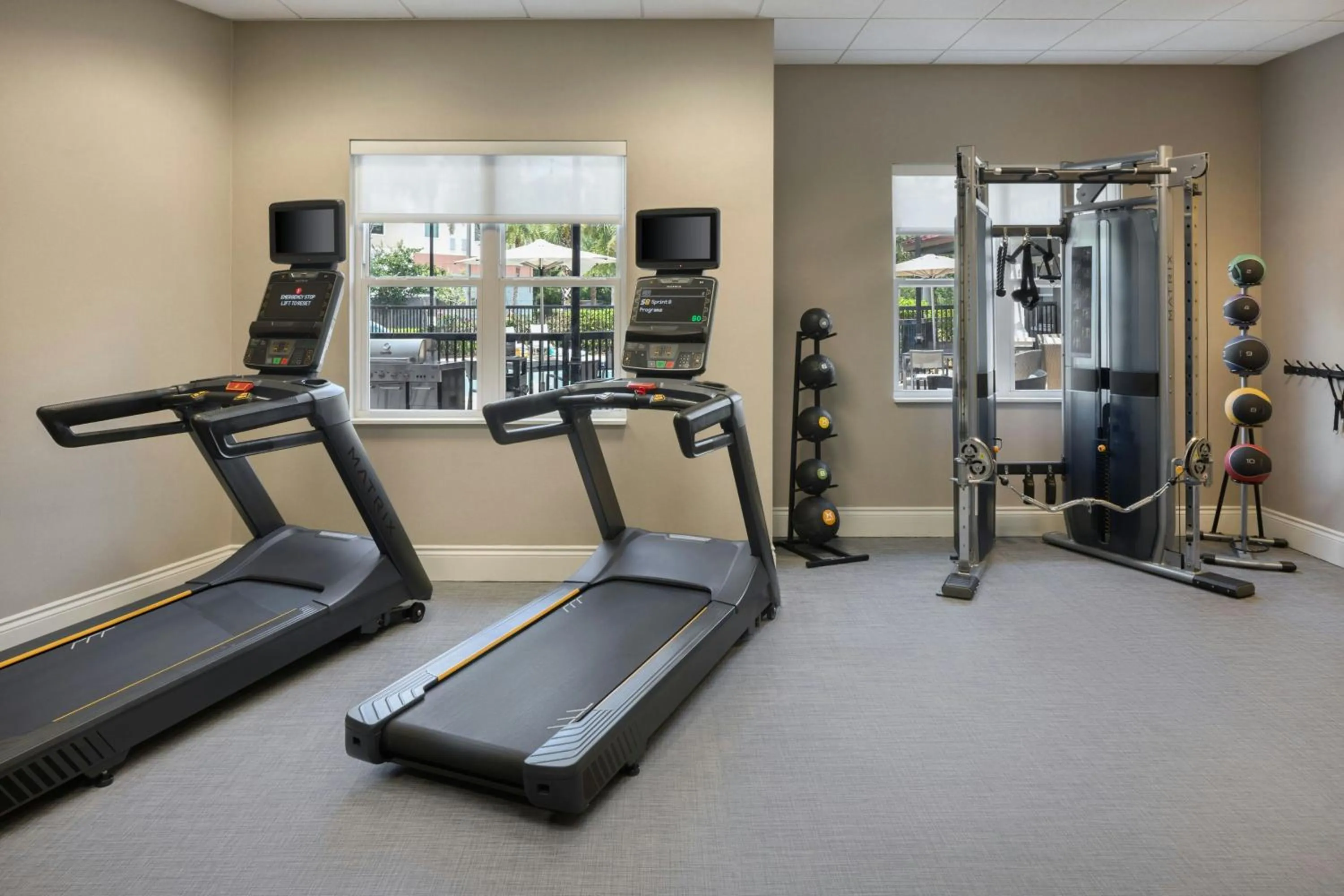 Fitness centre/facilities in Residence Inn Tampa Suncoast Parkway at NorthPointe Village
