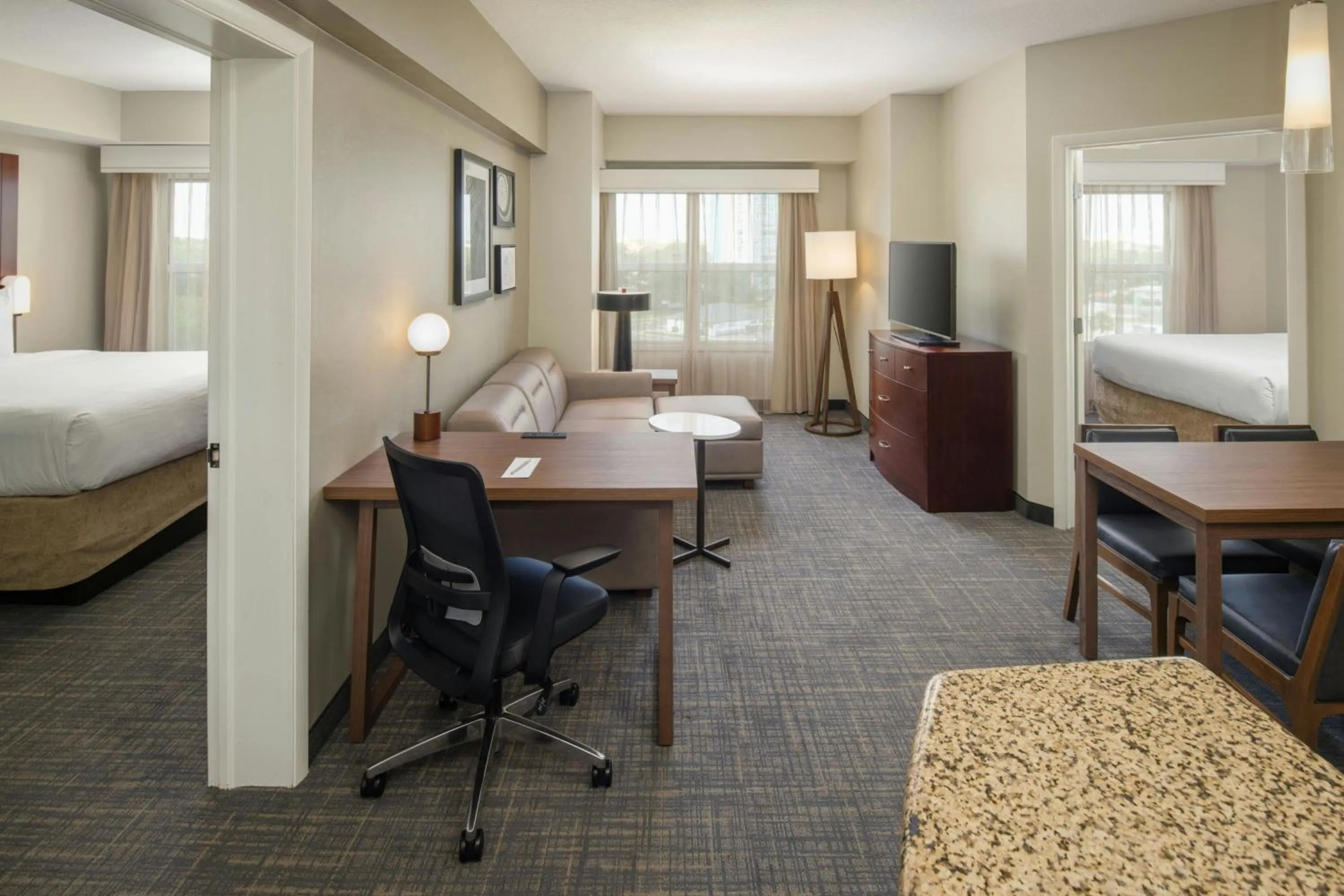 Bedroom, Bed in Residence Inn by Marriot Clearwater Downtown