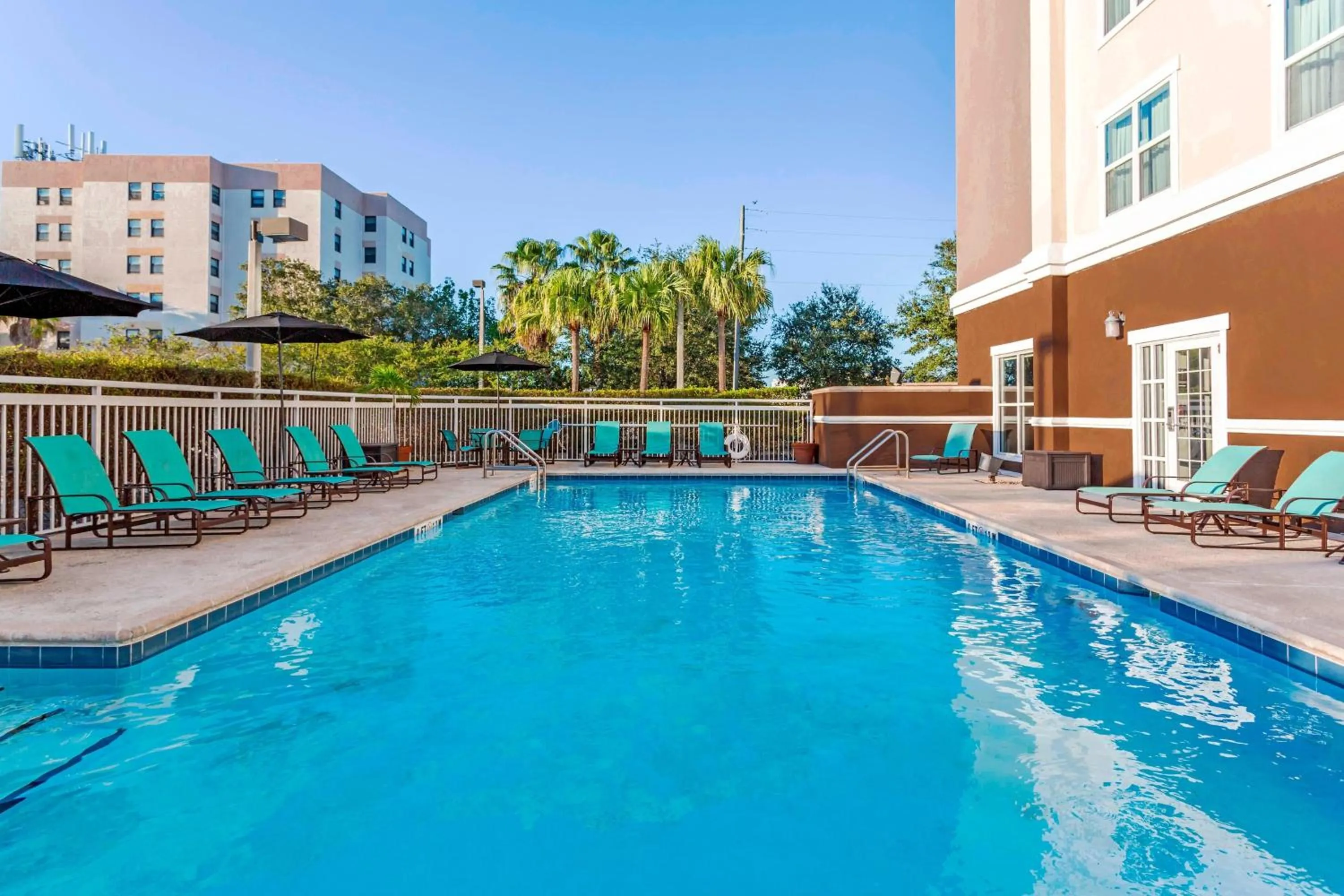 Swimming pool in Residence Inn by Marriot Clearwater Downtown