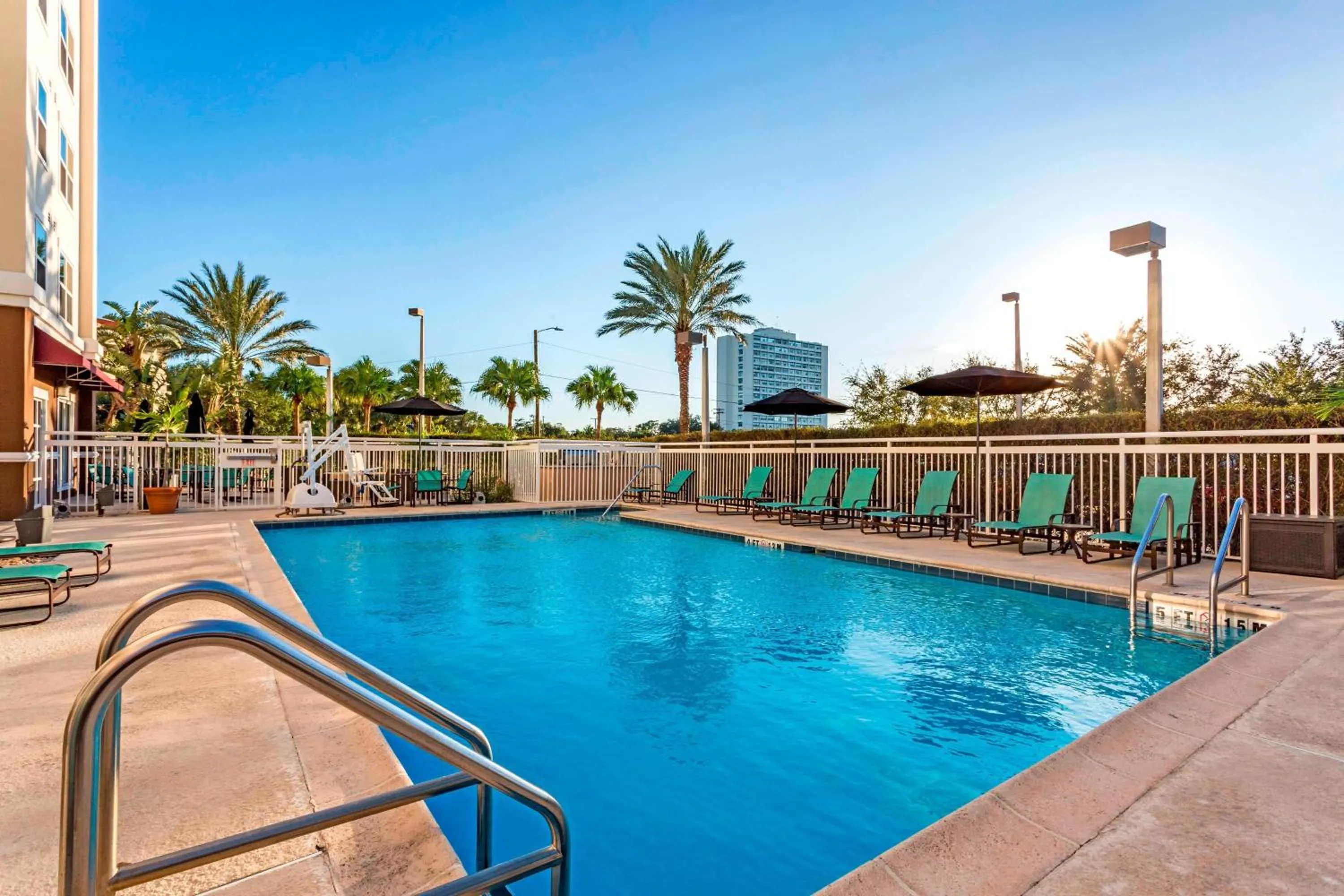 Swimming pool in Residence Inn by Marriot Clearwater Downtown