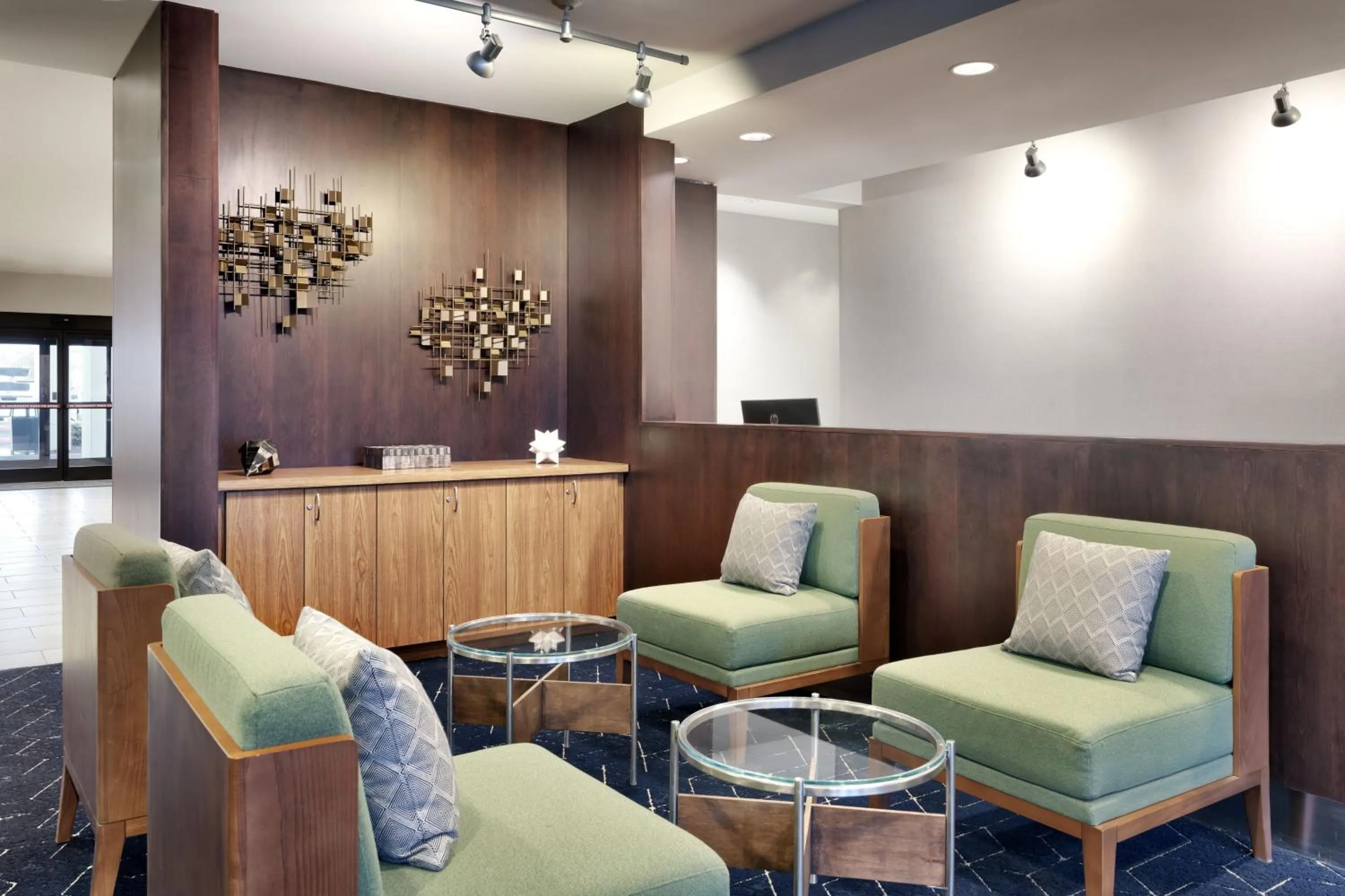 Lobby or reception in Courtyard by Marriott Johnson City