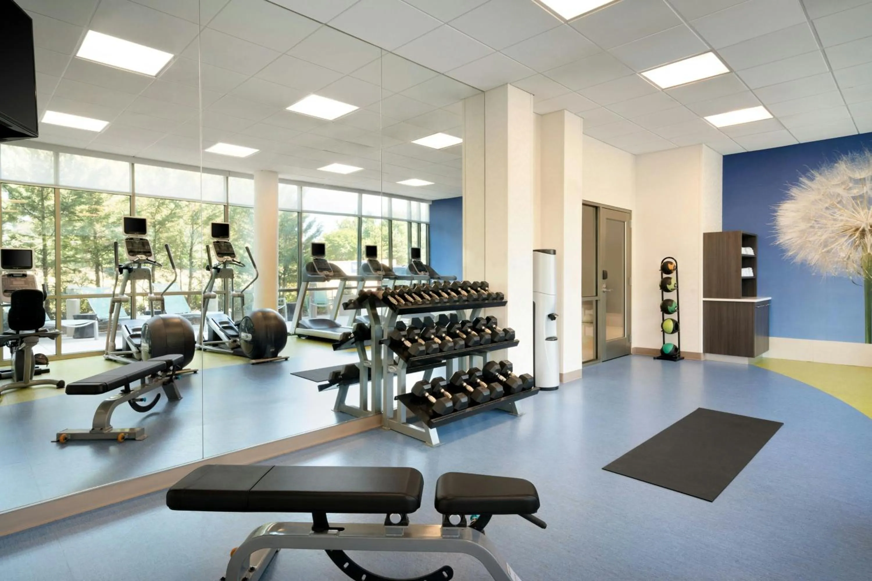 Fitness centre/facilities in SpringHill Suites Ewing Township Princeton South