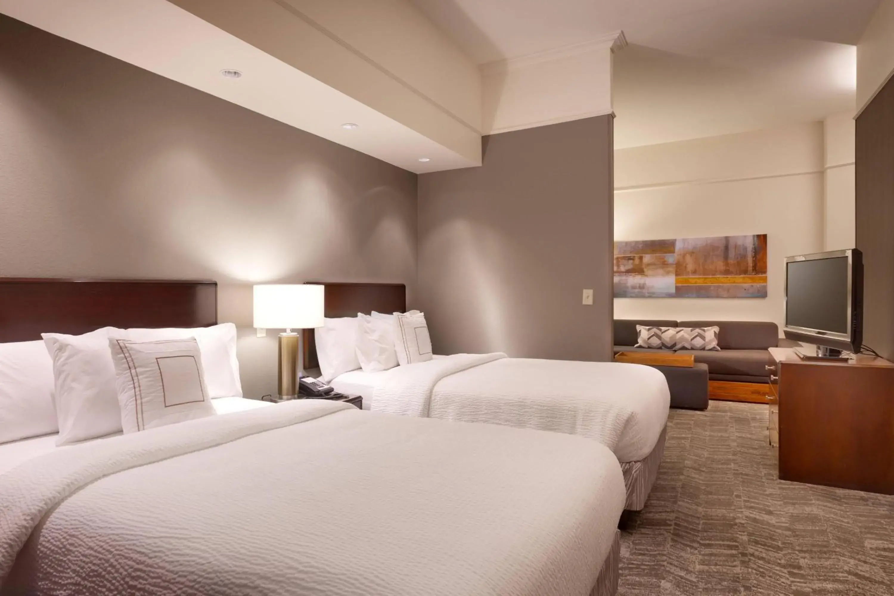 Studio with Two Double Beds and Trundle Bed - Hearing Accessible in SpringHill Suites Thatcher Studio with Two Double Beds and Trundle Bed - Hearing Accessible in SpringHill Suites Thatcher