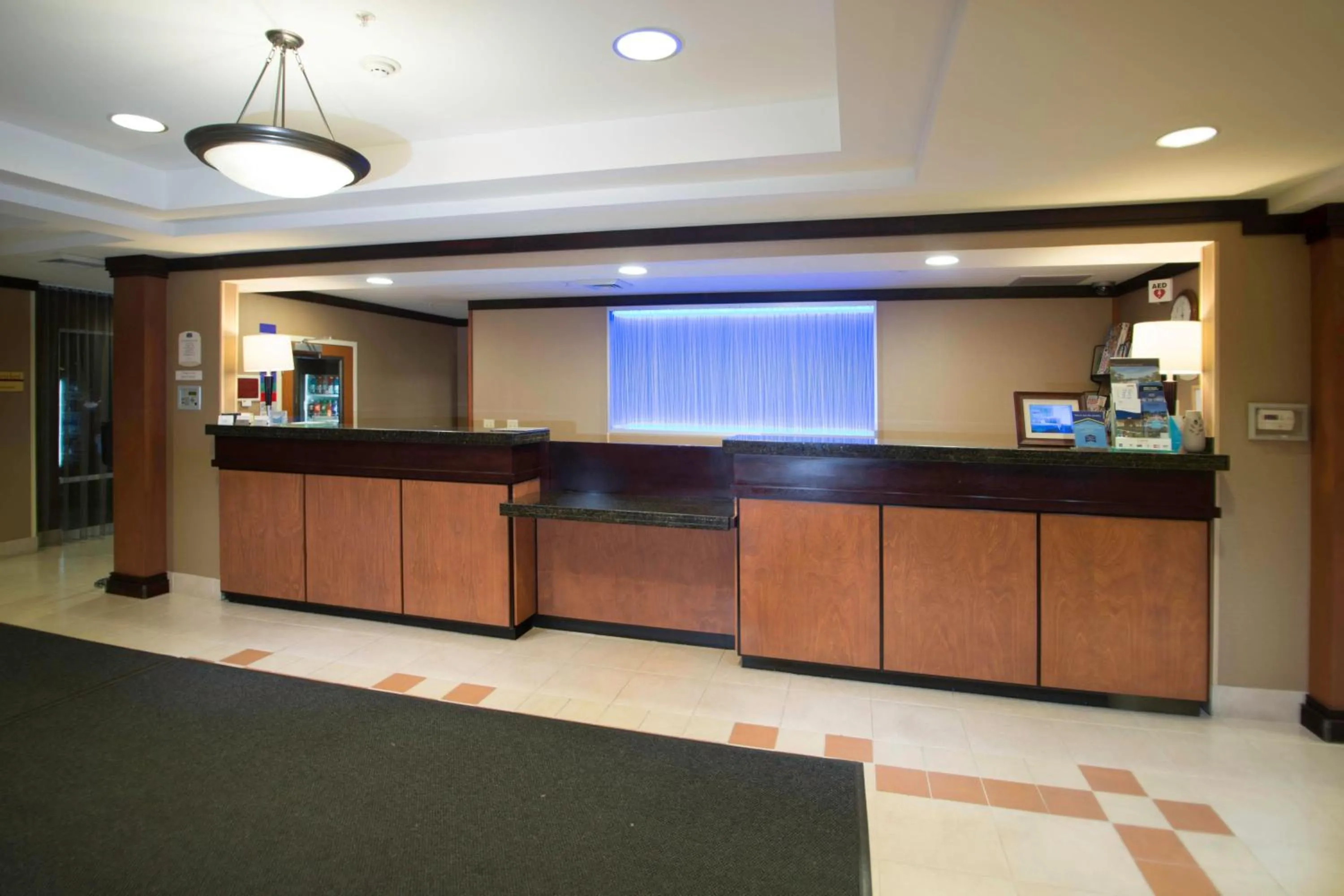 Lobby or reception in Fairfield Inn & Suites Burley