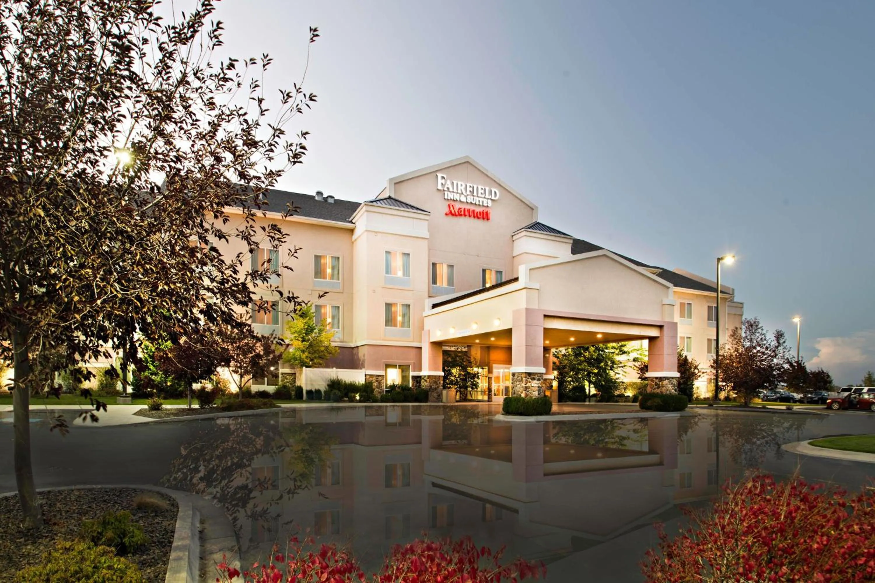 Property building in Fairfield Inn & Suites Burley