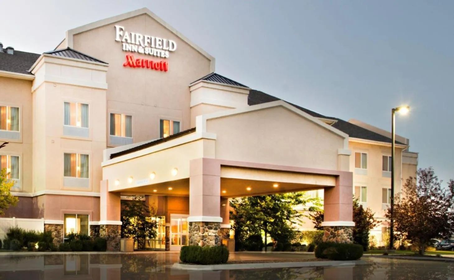 Property building in Fairfield Inn & Suites Burley