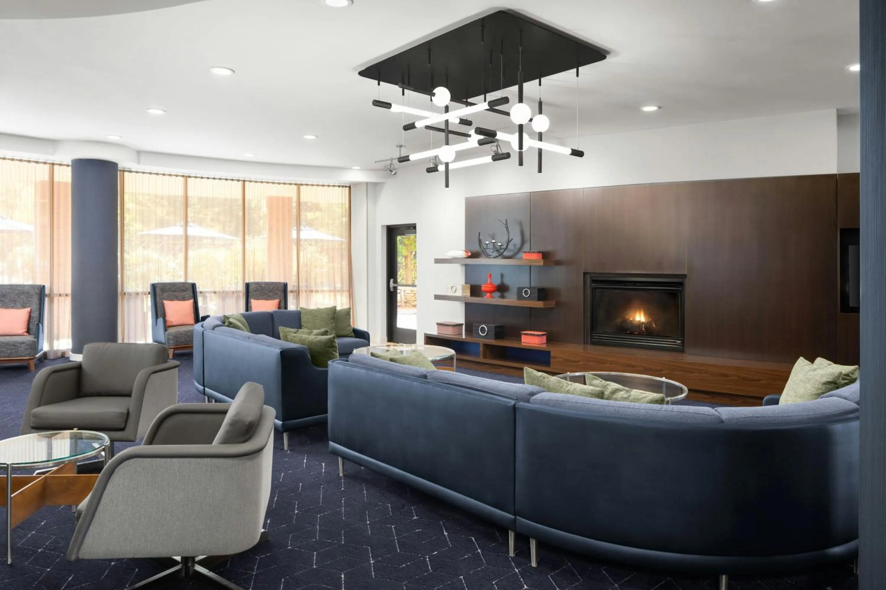 Lobby or reception in Courtyard by Marriott Knoxville Airport Alcoa