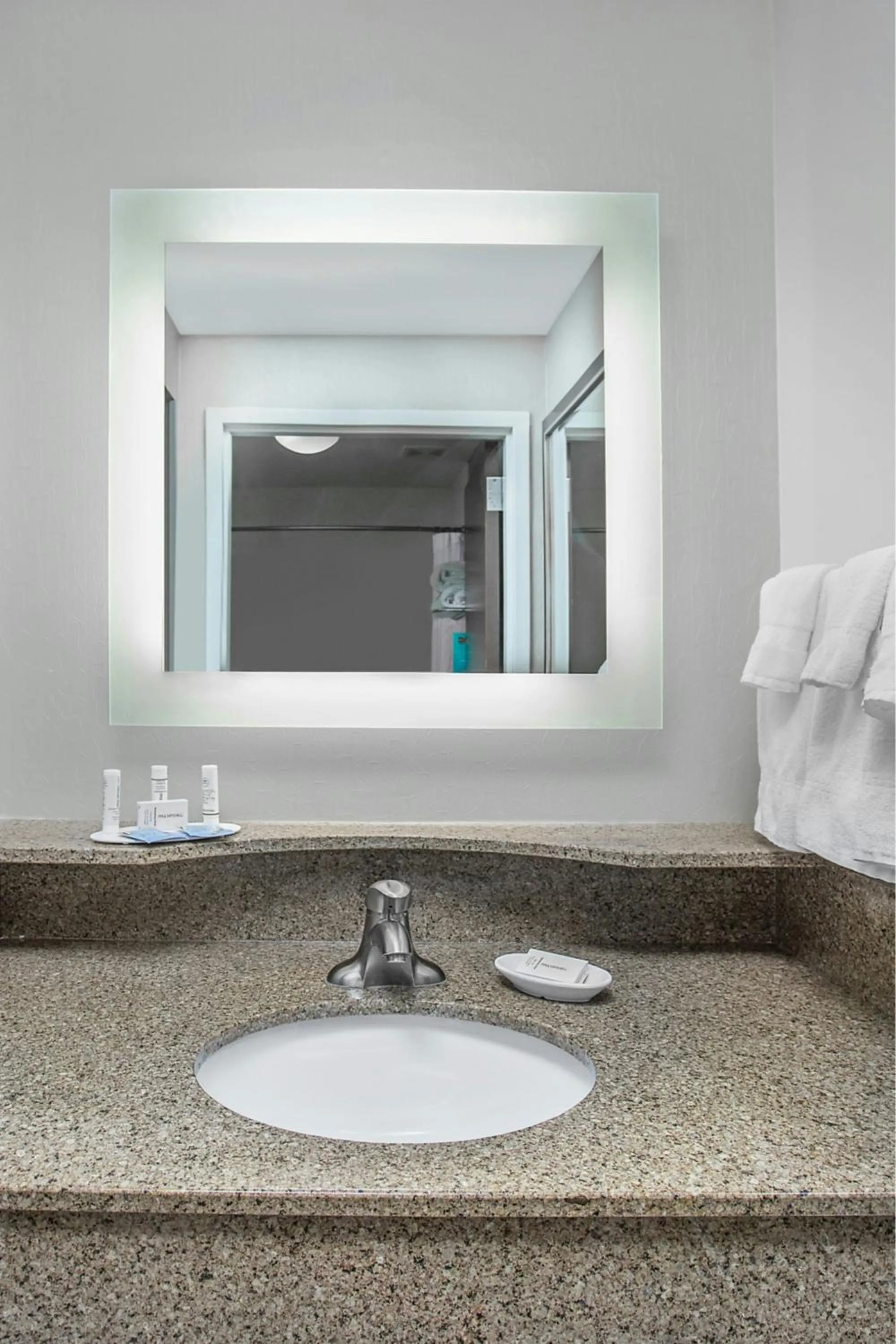 Bathroom in SpringHill Suites Pigeon Forge