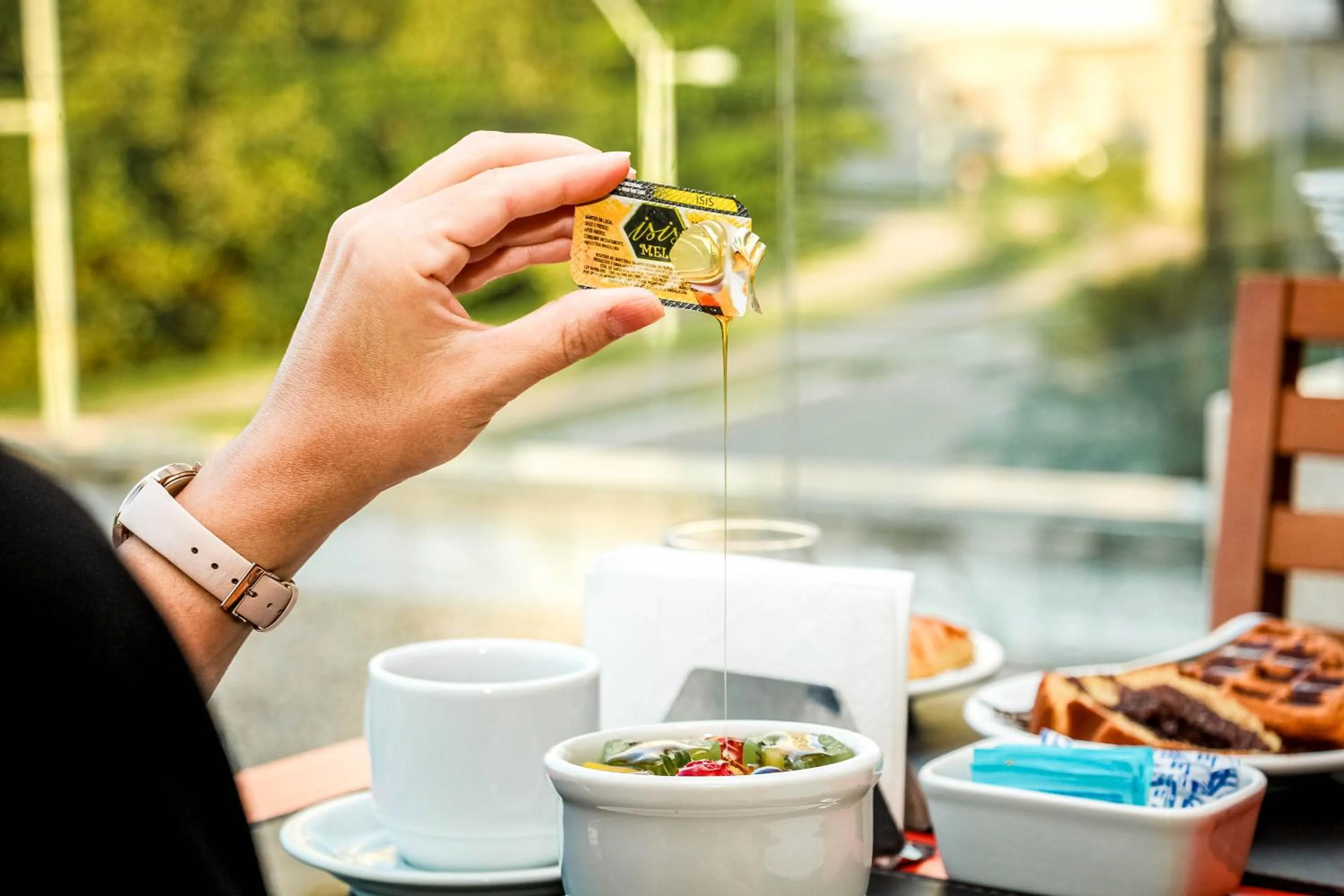 Breakfast in Stop Way Hotel São Luís