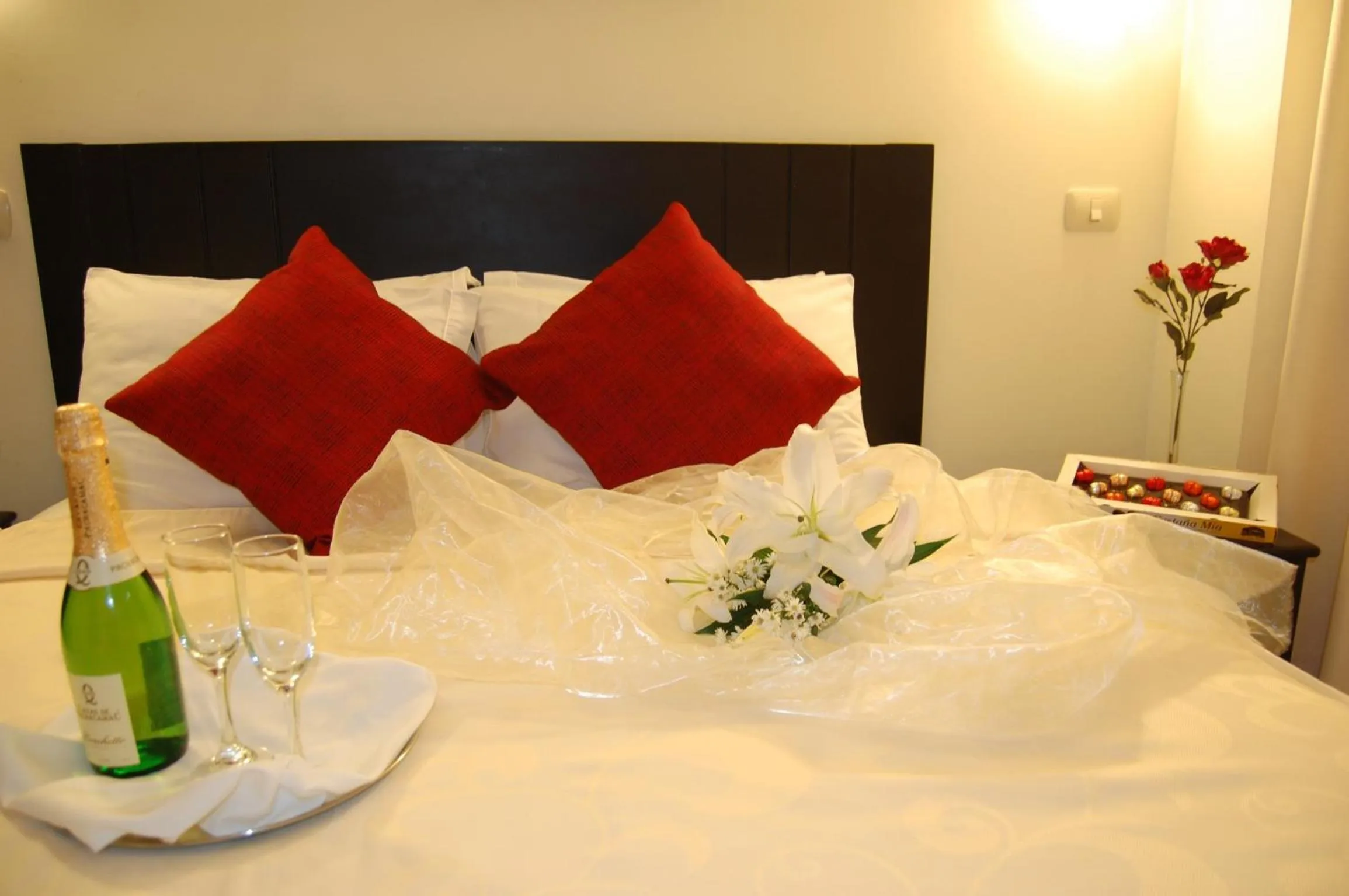 Bed in Casa Fanning Hotel