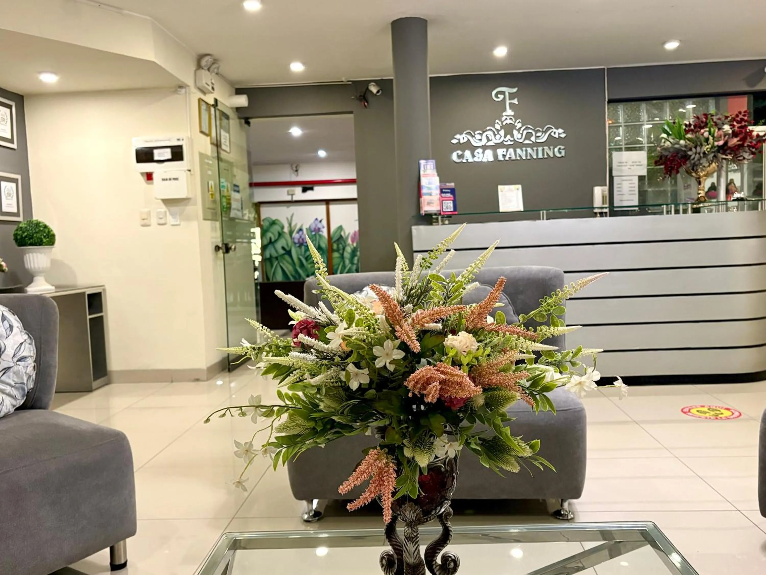 Lobby or reception in Casa Fanning Hotel