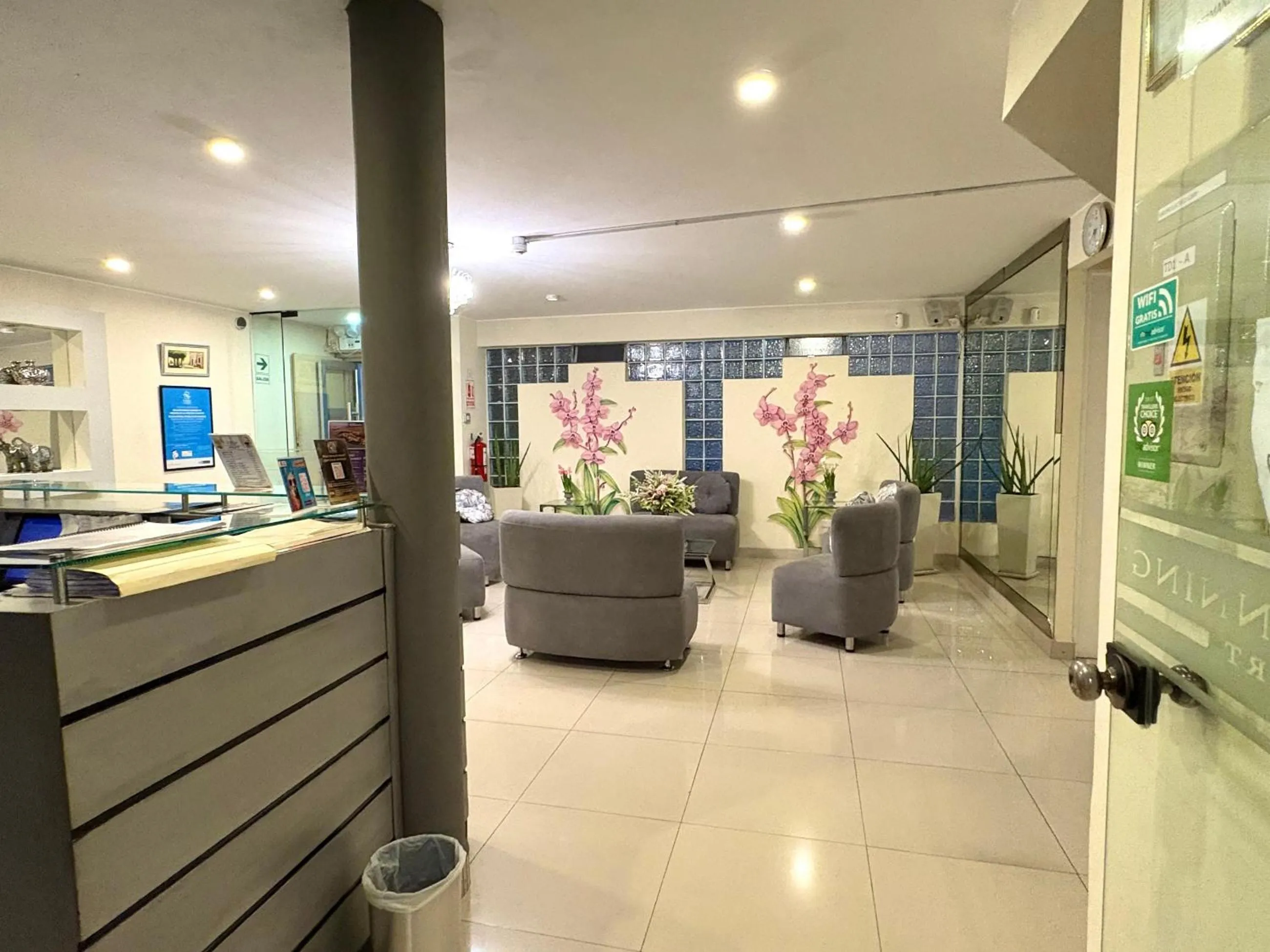 Lobby or reception in Casa Fanning Hotel