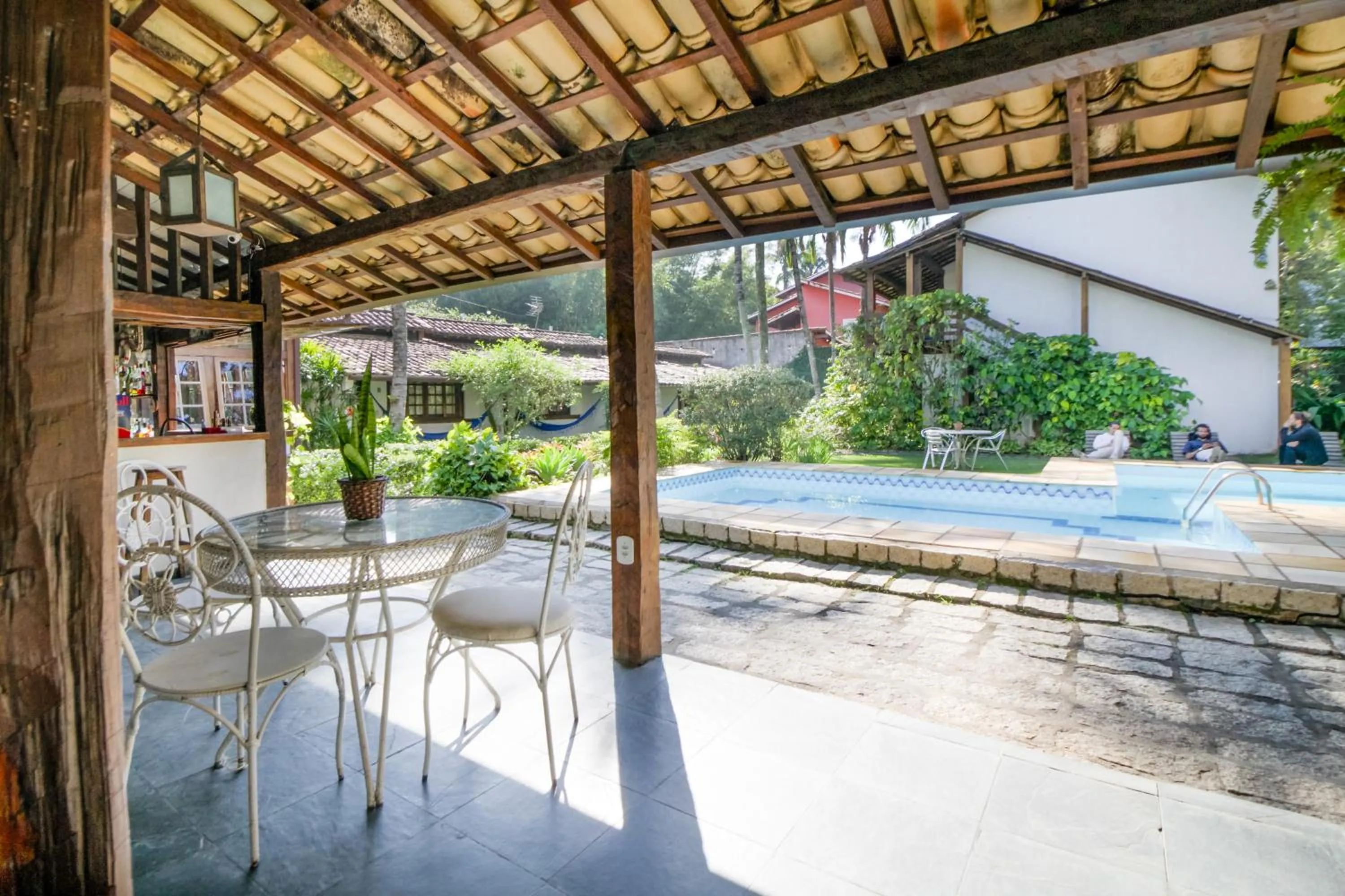 Patio in VELINN Caravela Pousada Ilhabela