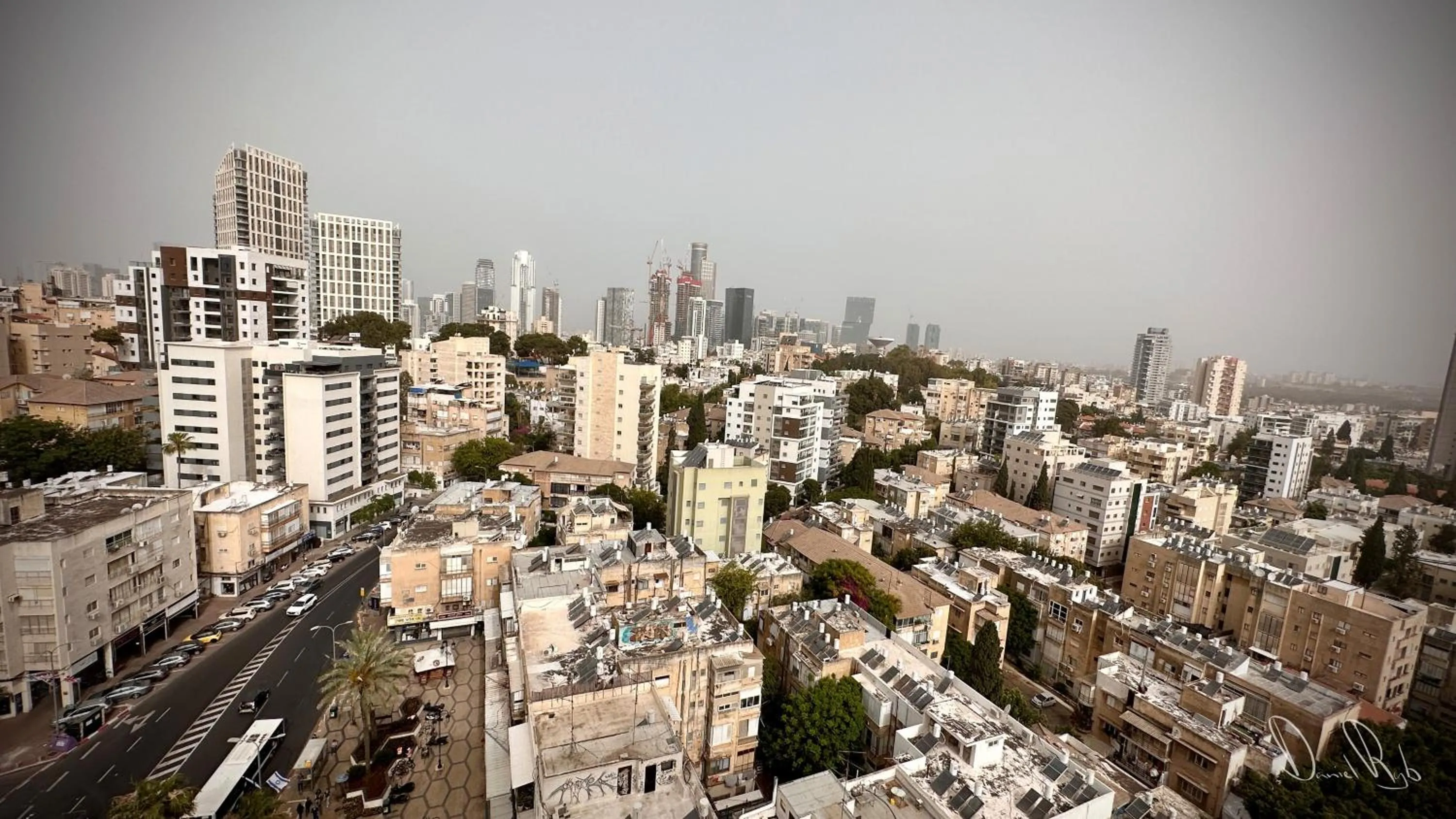 City view in Roxon Urban Ramat Gan