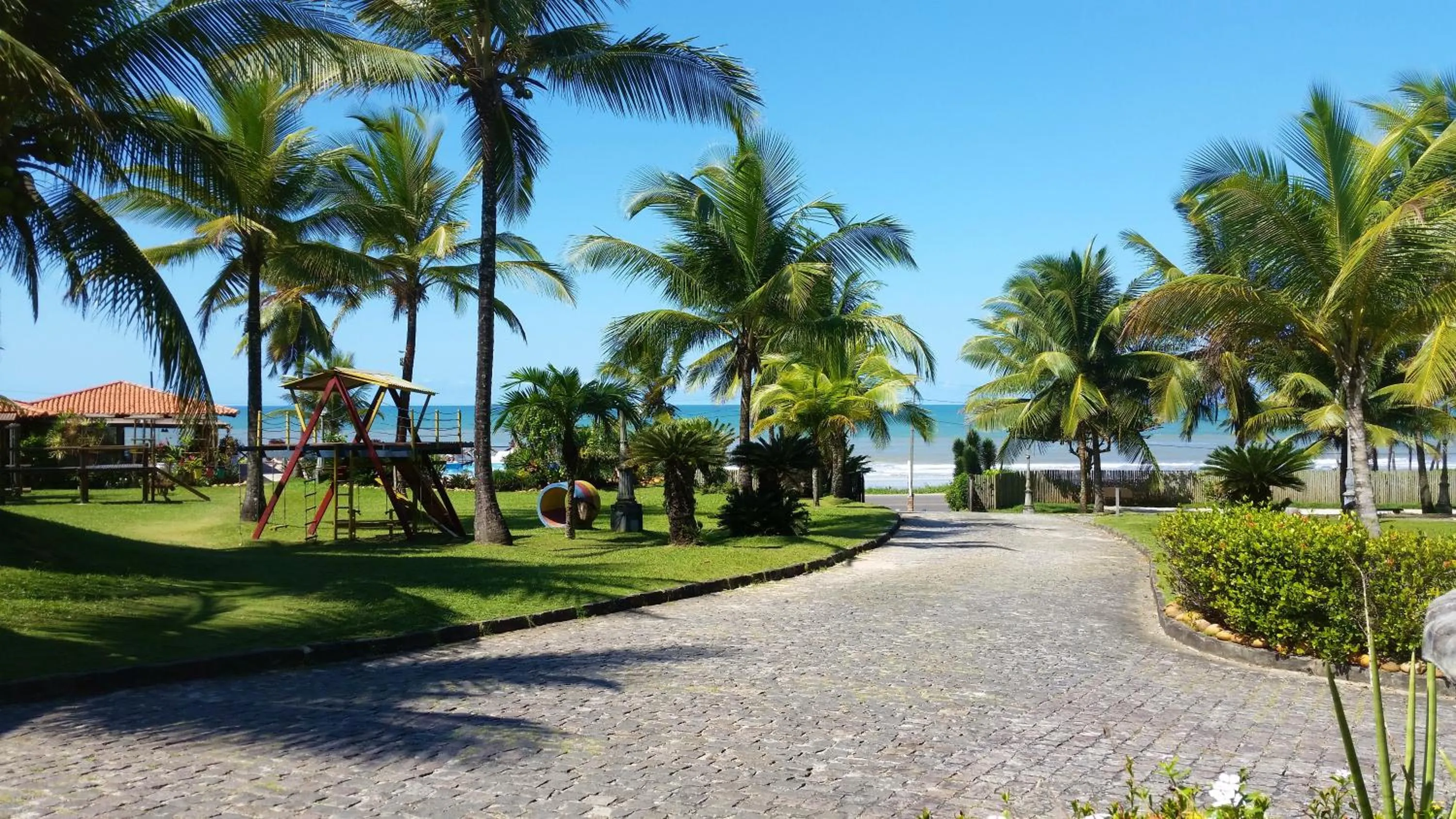Children play ground in Pousada do Mar