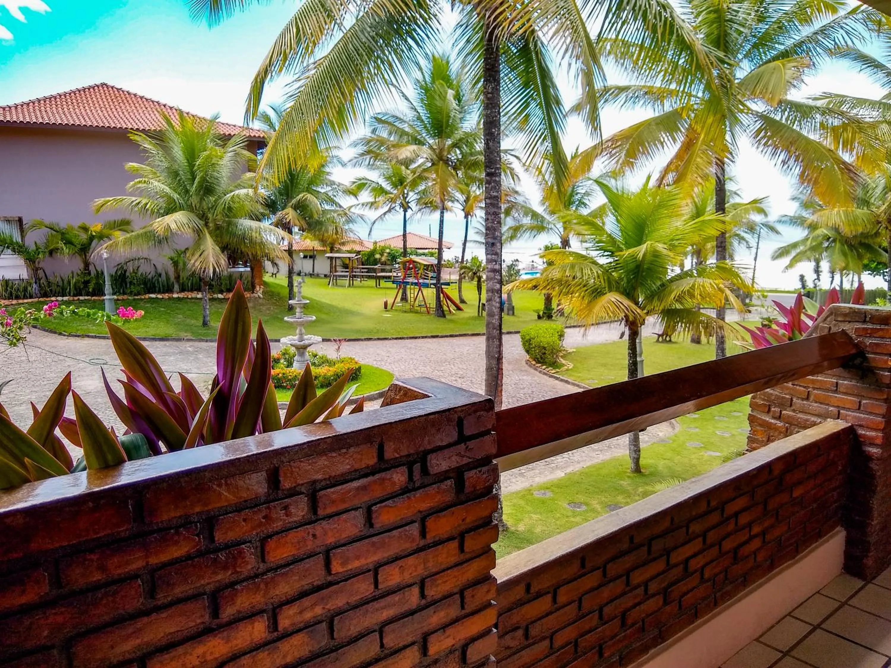 Balcony/Terrace in Pousada do Mar
