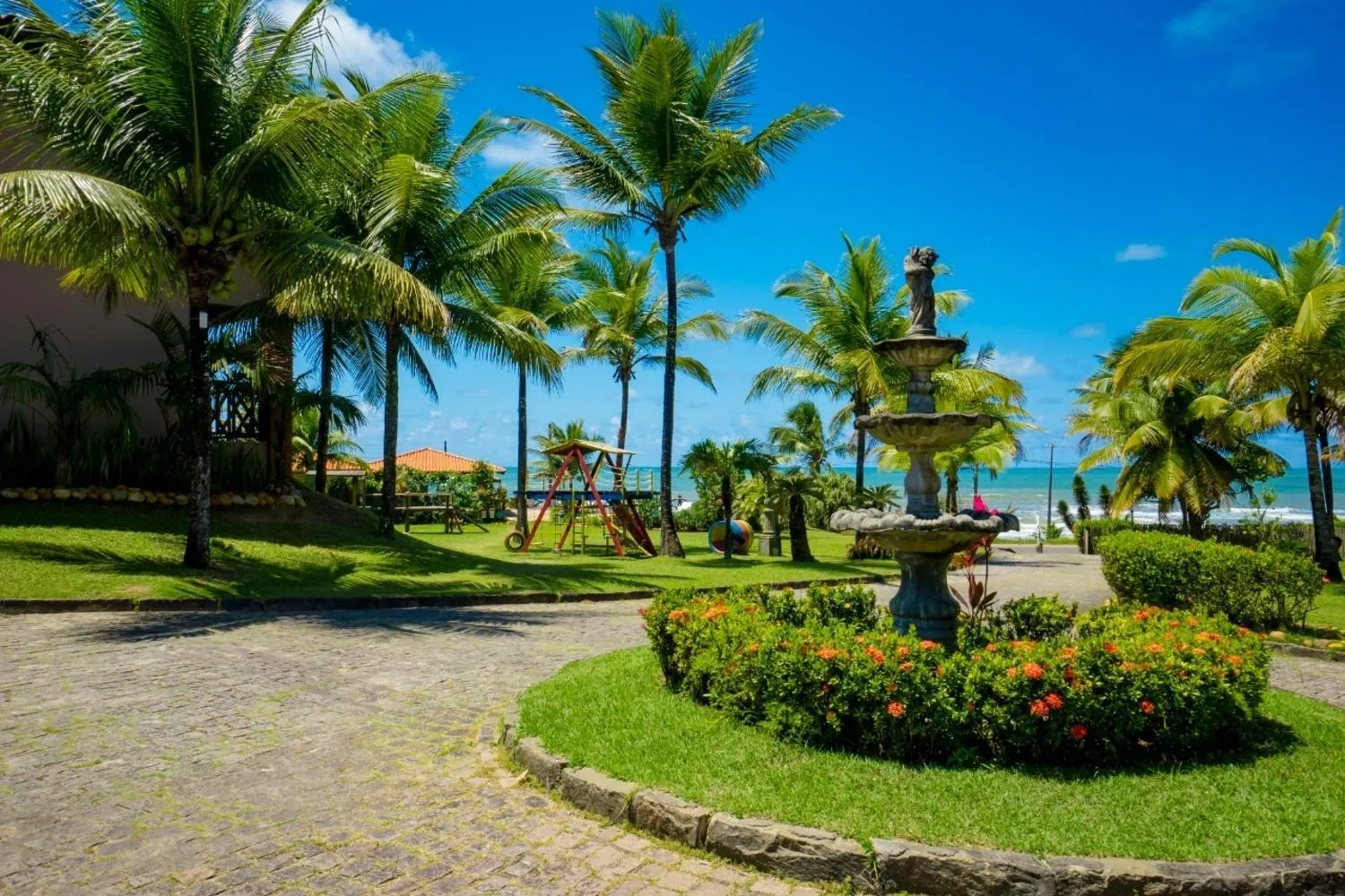 Children play ground in Pousada do Mar
