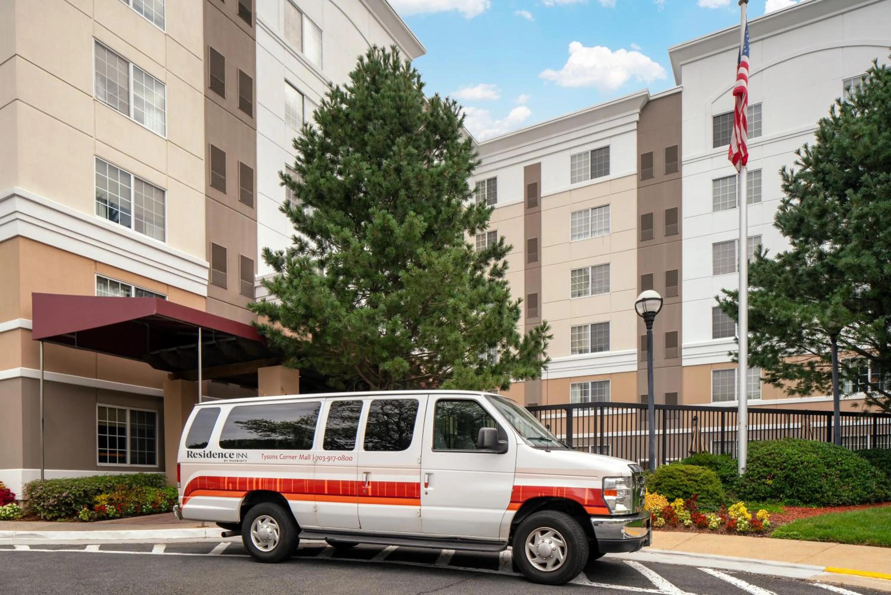 shuttle in Residence Inn by Marriott Tysons