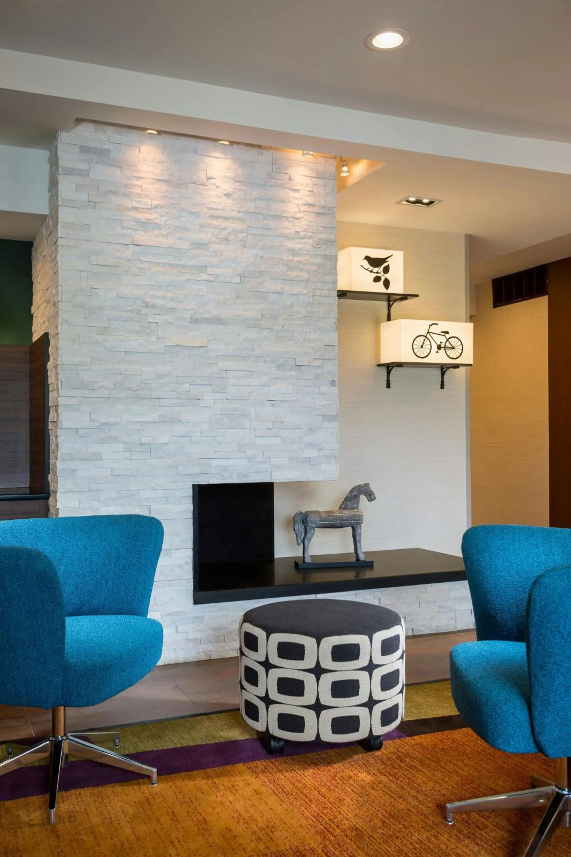 Lobby or reception in Fairfield Inn & Suites Valparaiso