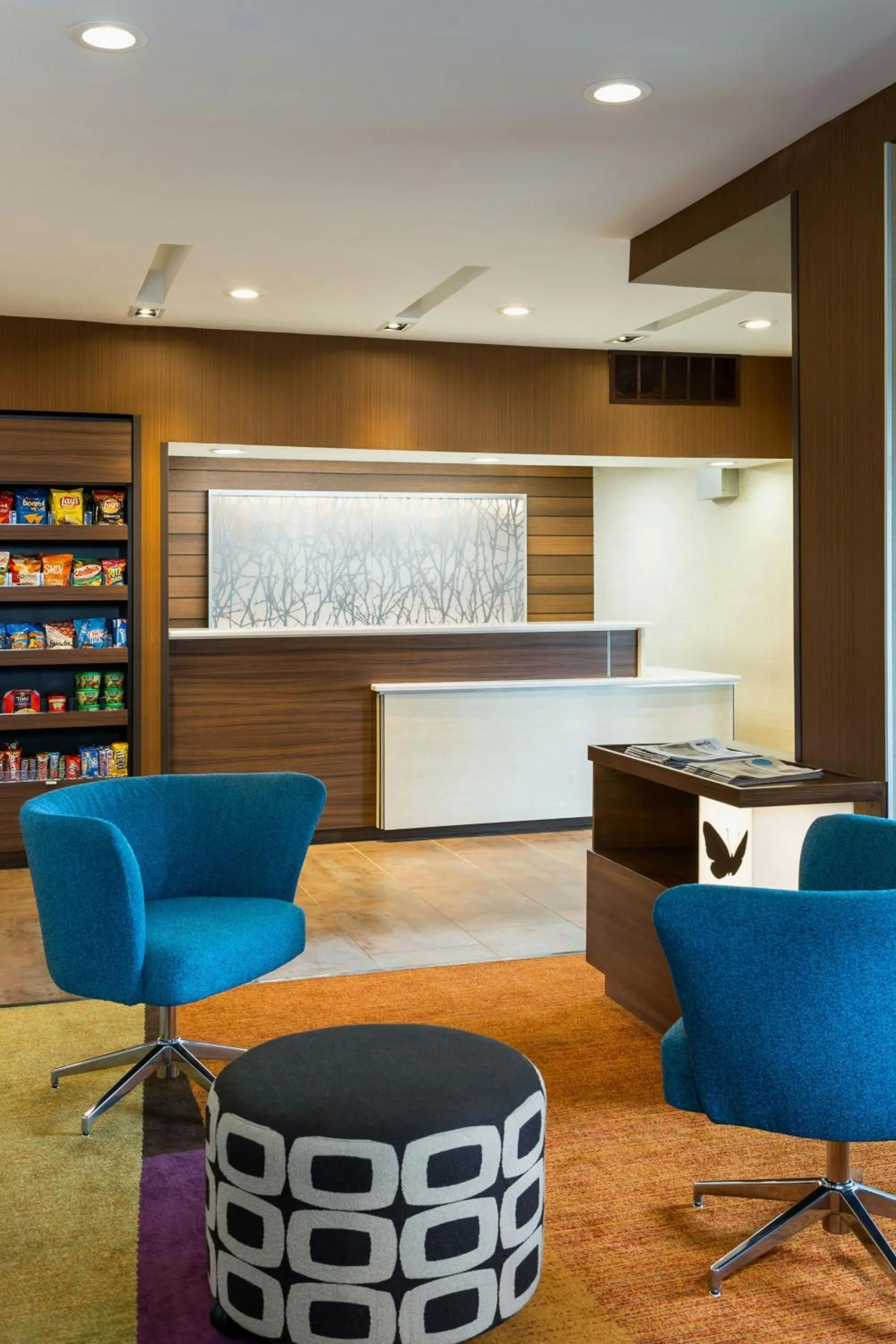 Lobby or reception in Fairfield Inn & Suites Valparaiso