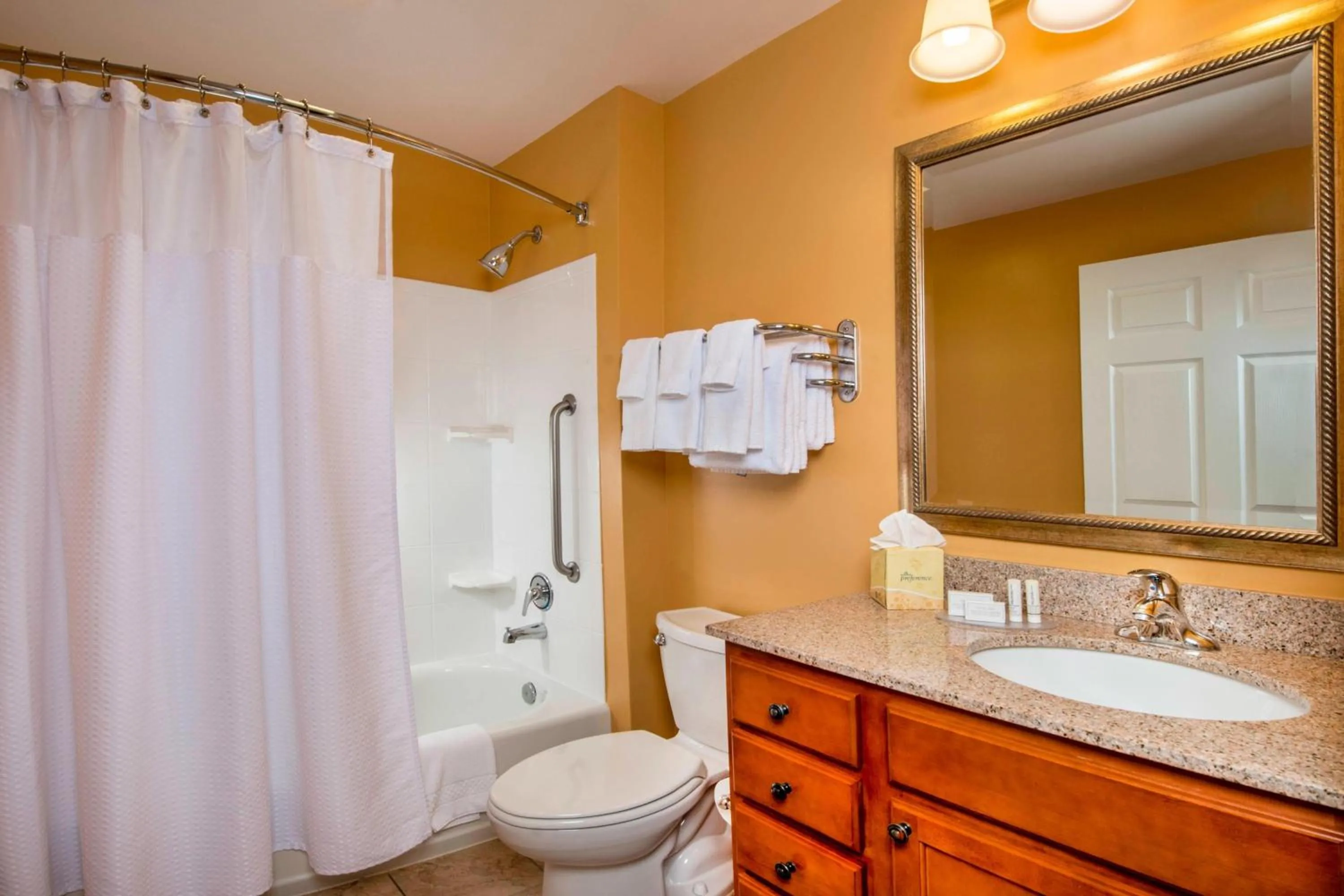 Bathroom in TownePlace Suites by Marriott Clinton at Joint Base Andrews